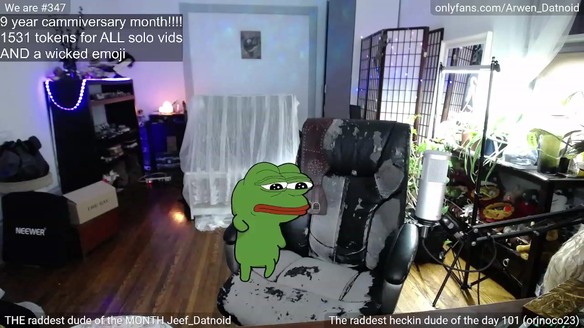 Gallery image thumbnail from Arwen_Datnoid's myfreecams stream on, 12/31/2022, 03:47 image 13 of 20