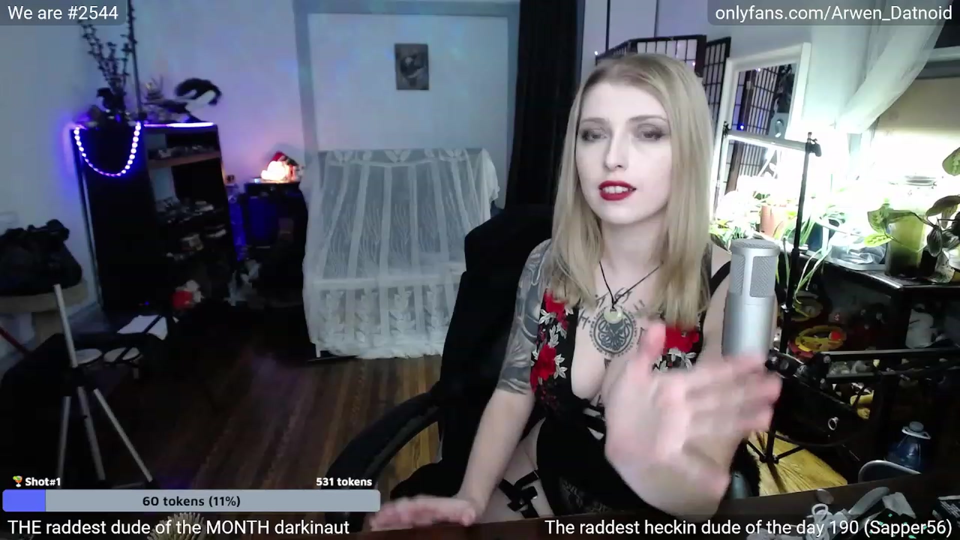Gallery image thumbnail from Arwen_Datnoid's myfreecams stream on, 01/07/2023, 04:29 image 20 of 20