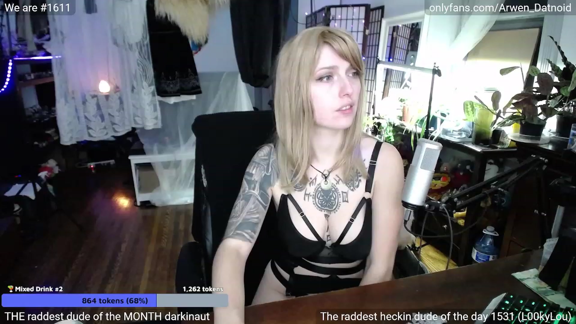 Gallery image thumbnail from Arwen_Datnoid's myfreecams stream on, 01/08/2023, 07:43 image 13 of 20