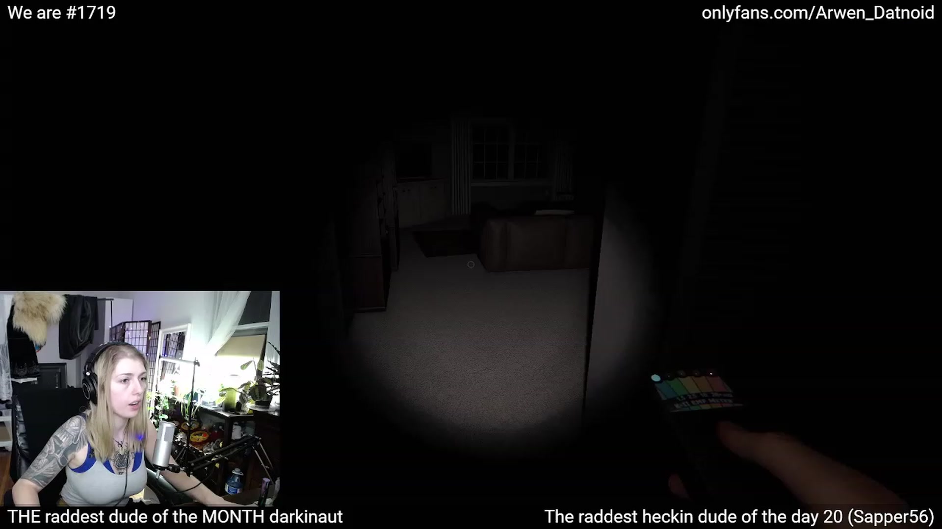 Gallery image thumbnail from Arwen_Datnoid's myfreecams stream on, 01/09/2023, 04:13 image 8 of 20