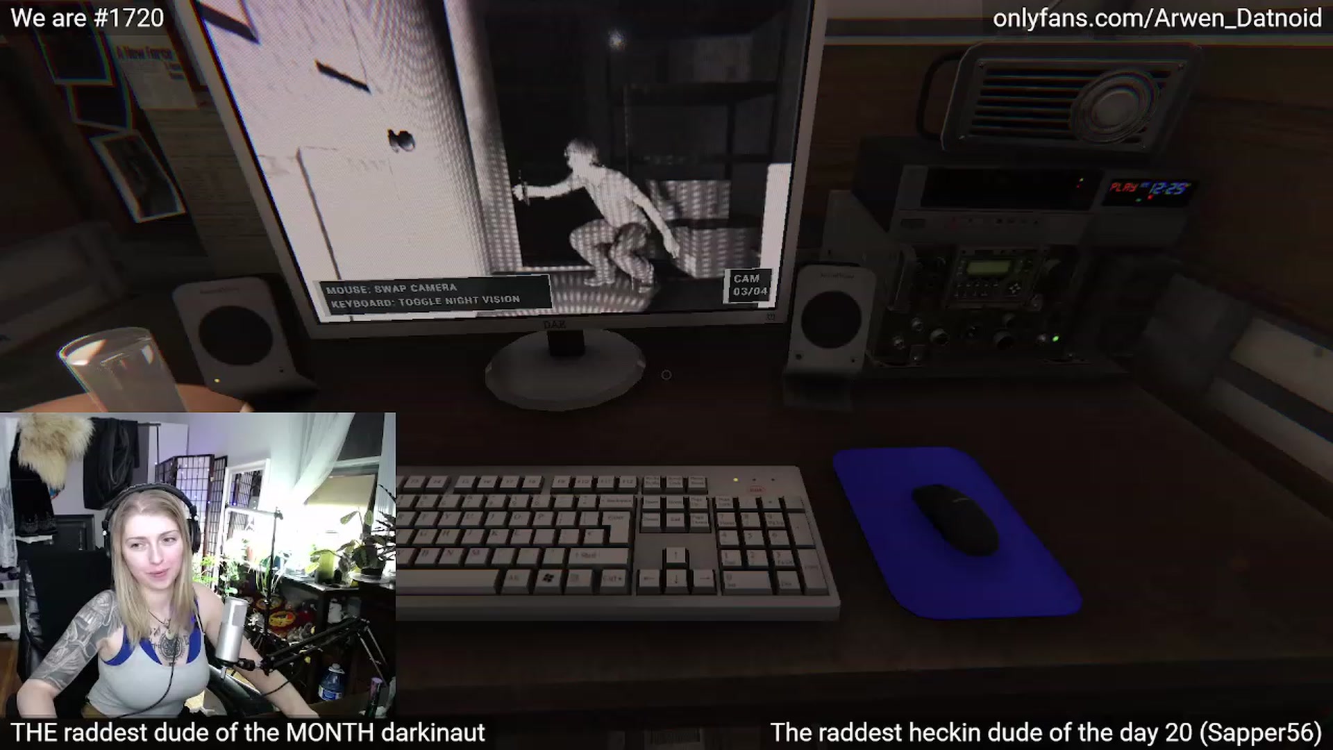 Gallery image thumbnail from Arwen_Datnoid's myfreecams stream on, 01/09/2023, 04:13 image 9 of 20