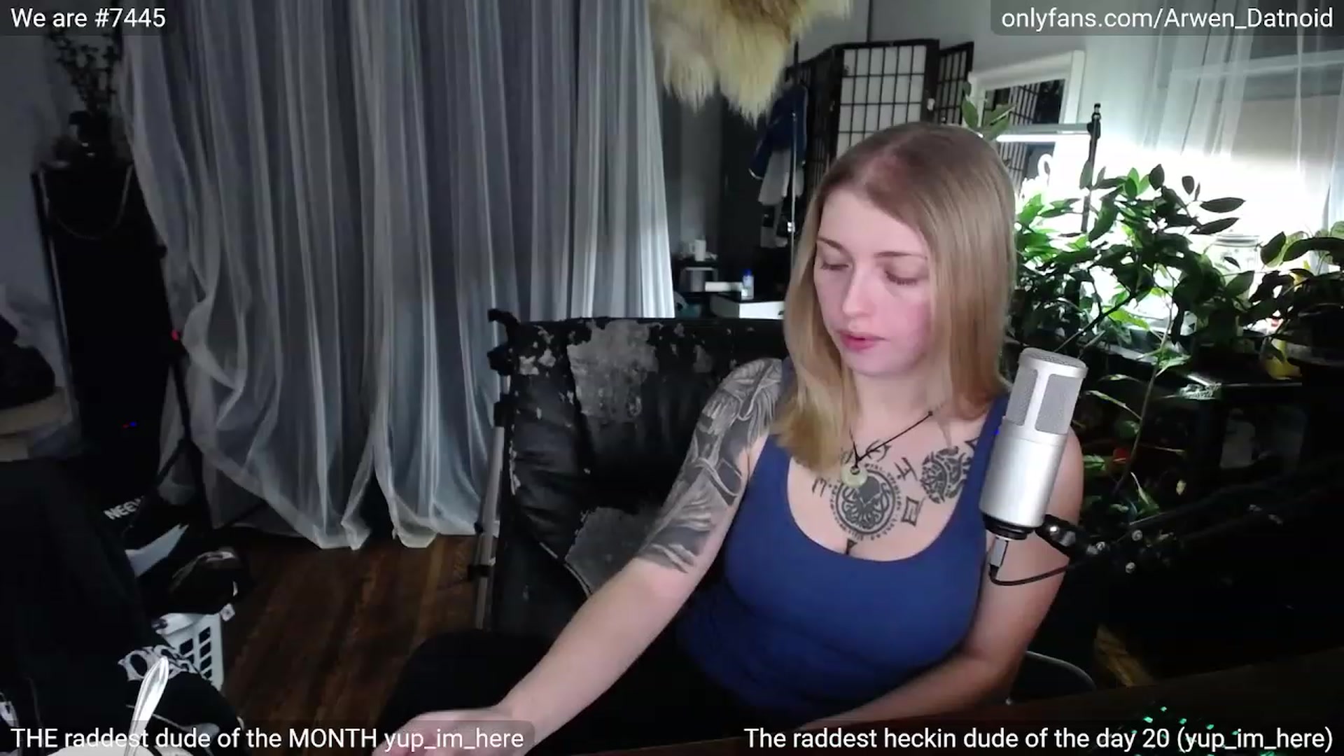 Gallery image thumbnail from Arwen_Datnoid's myfreecams stream on, 02/04/2023, 05:45 image 7 of 20
