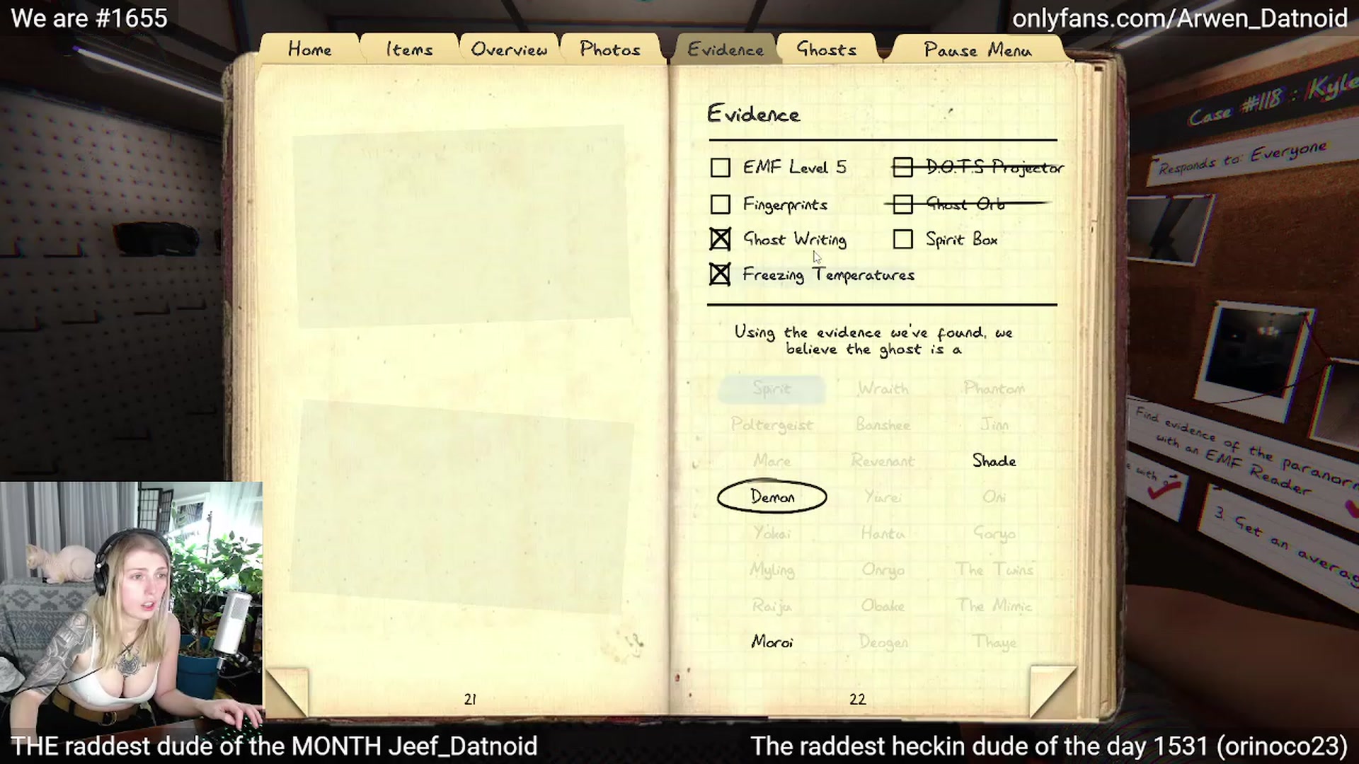 Gallery image thumbnail from Arwen_Datnoid's myfreecams stream on, 02/20/2023, 04:29 image 18 of 20