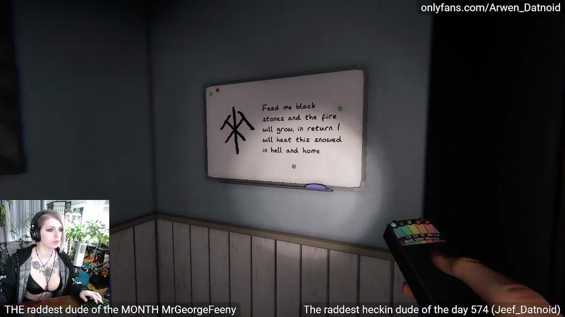Gallery image thumbnail from Arwen_Datnoid's myfreecams stream on, 03/06/2023, 05:51 image 12 of 20