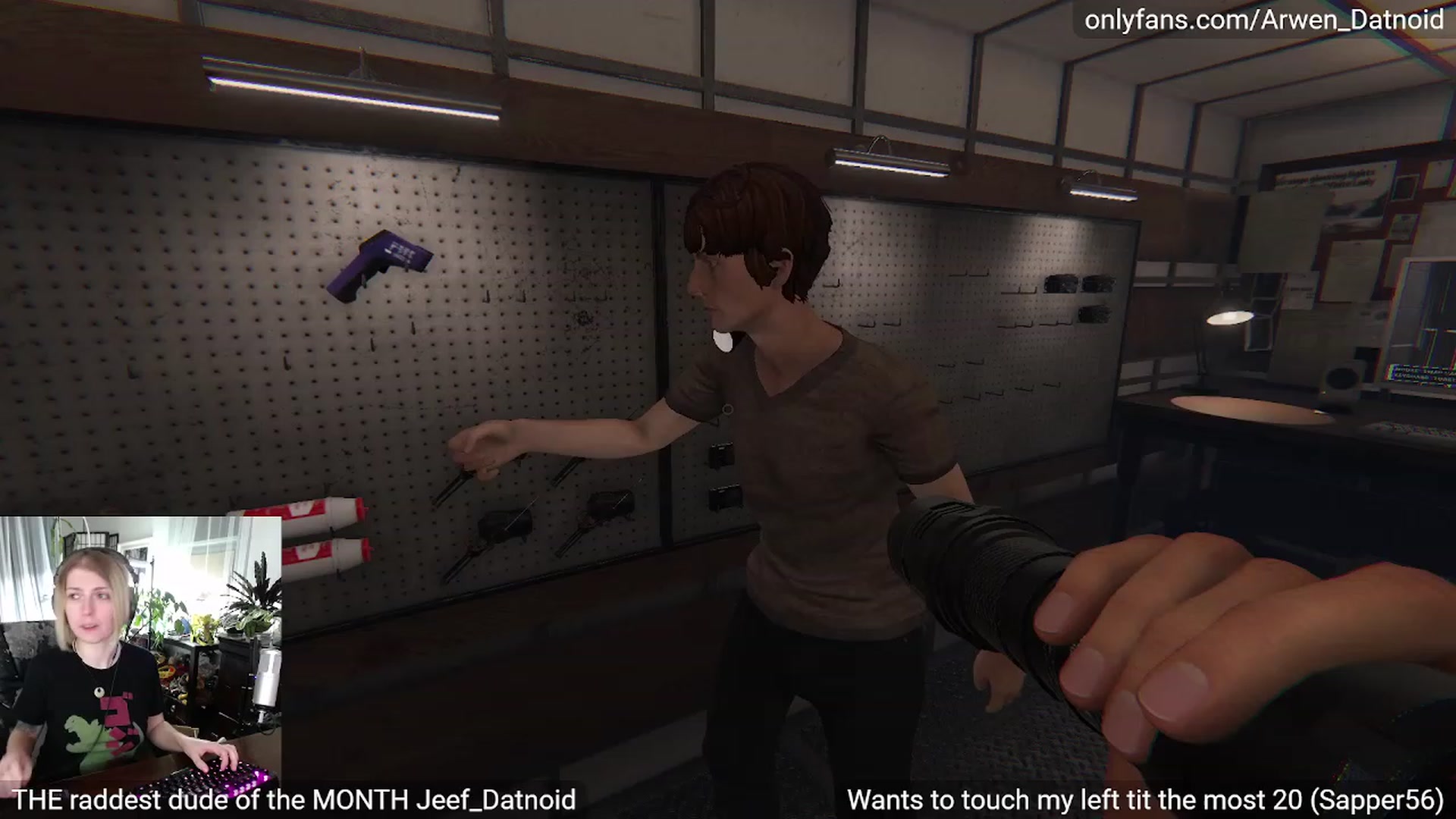 Gallery image thumbnail from Arwen_Datnoid's myfreecams stream on, 04/24/2023, 04:27 image 5 of 20