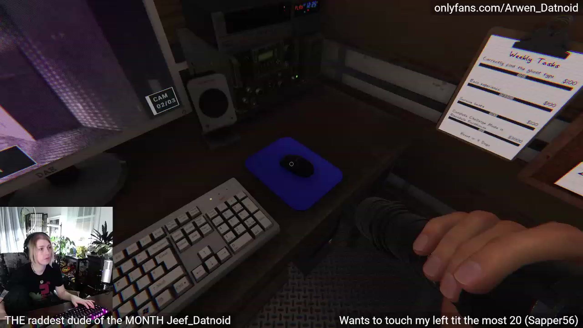 Gallery image thumbnail from Arwen_Datnoid's myfreecams stream on, 04/24/2023, 04:27 image 3 of 20