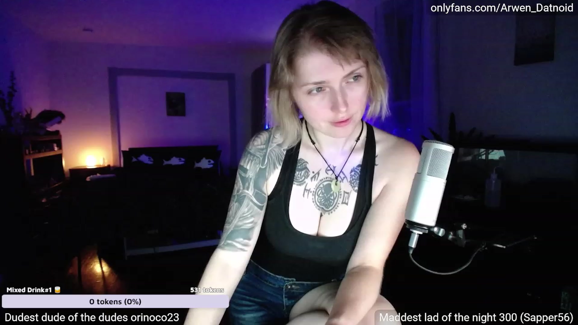 Gallery image thumbnail from Arwen_Datnoid's myfreecams stream on, 06/23/2023, 03:57 image 9 of 20