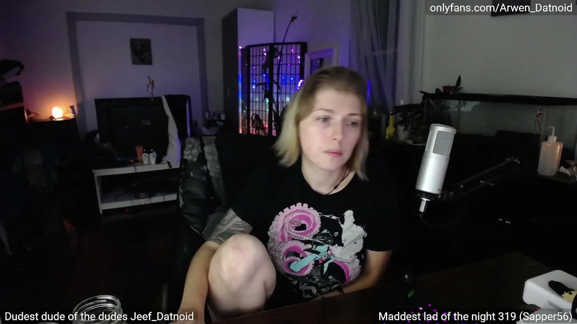 Gallery image thumbnail from Arwen_Datnoid's myfreecams stream on, 08/25/2023, 02:34 image 1 of 20