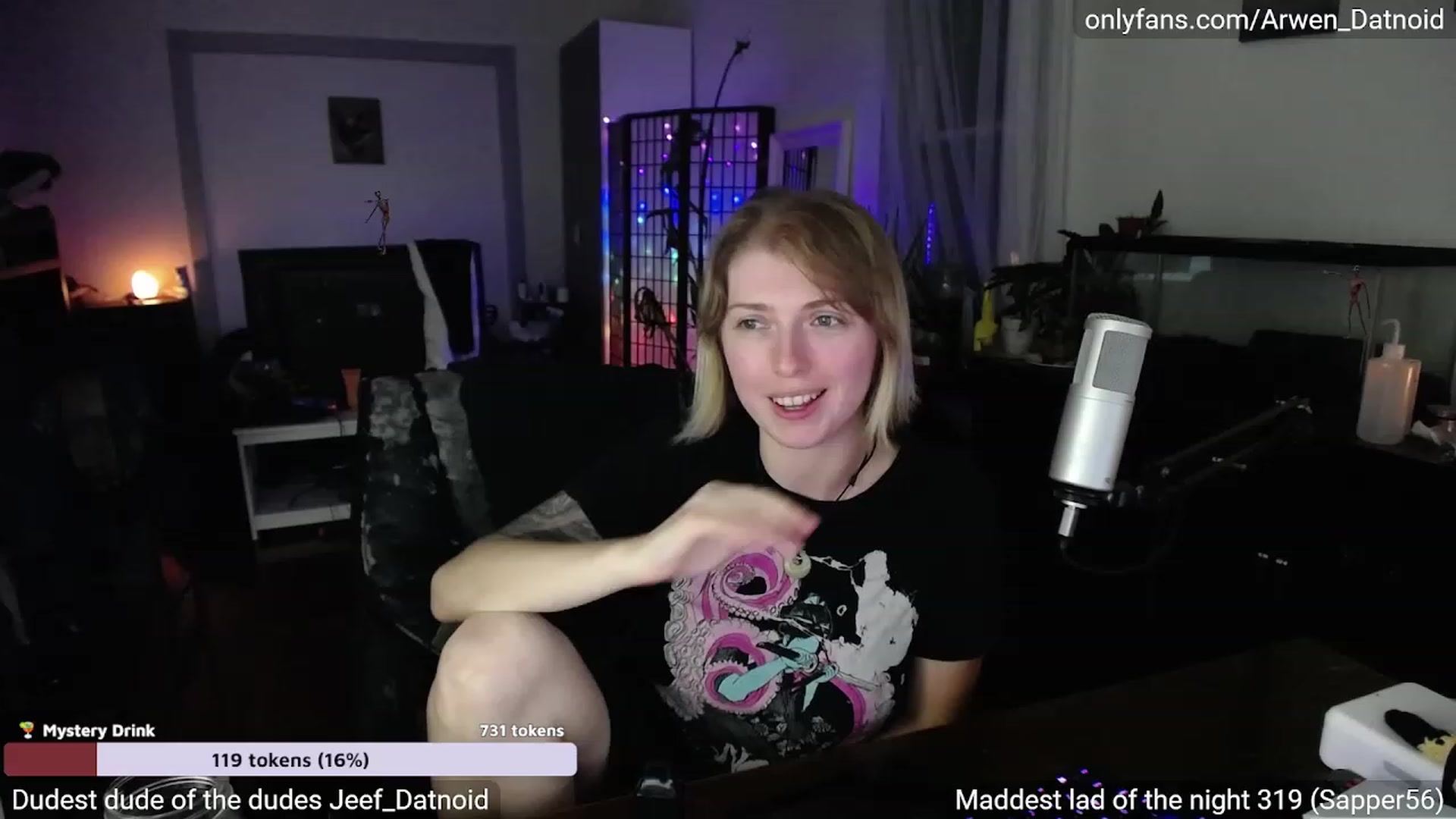 Gallery image thumbnail from Arwen_Datnoid's myfreecams stream on, 08/25/2023, 04:13 image 14 of 20