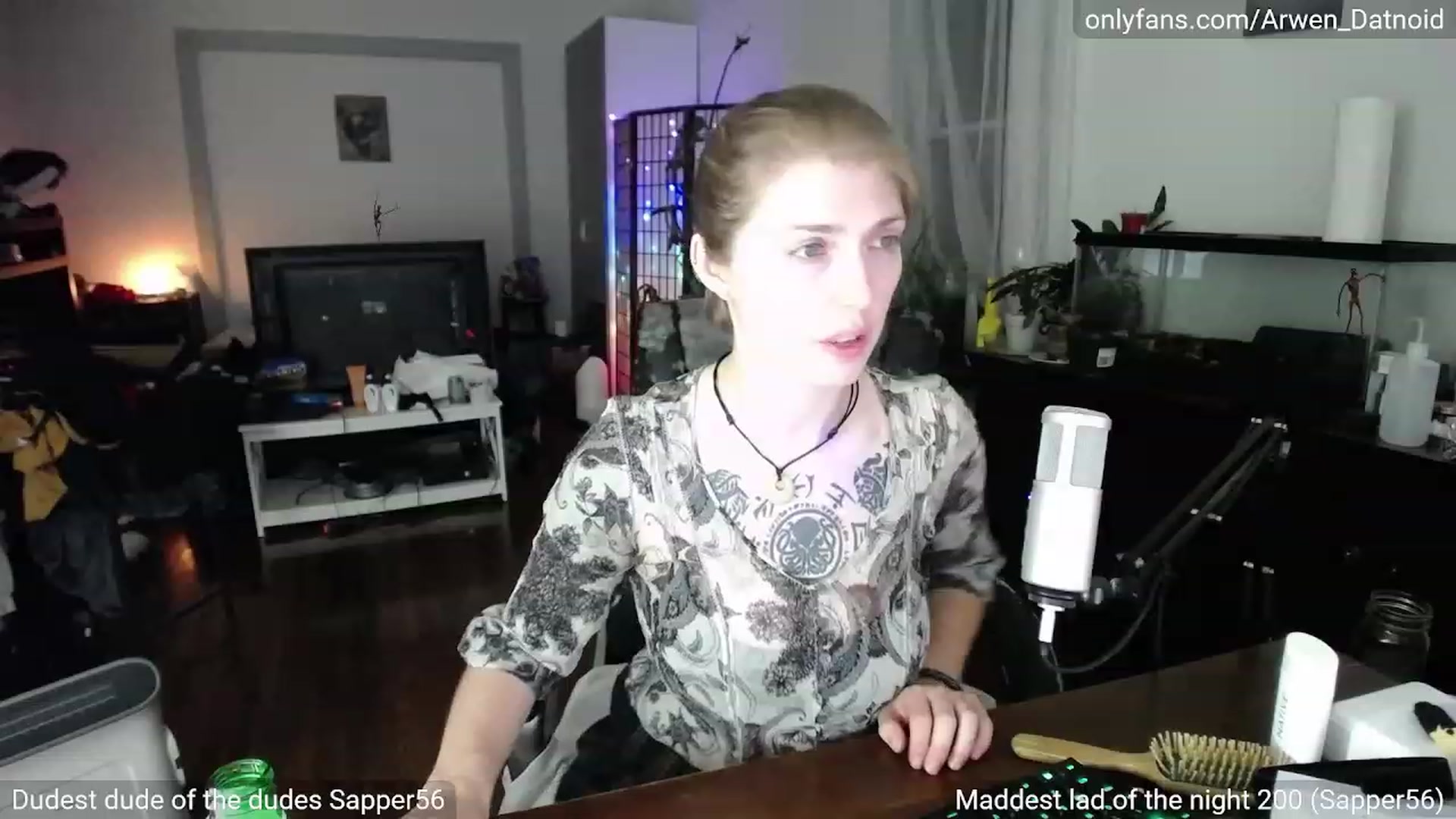 Gallery image thumbnail from Arwen_Datnoid's myfreecams stream on, 09/02/2023, 05:20 image 14 of 20