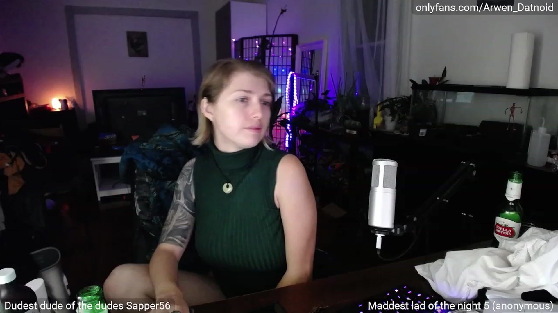Gallery image thumbnail from Arwen_Datnoid's myfreecams stream on, 09/04/2023, 03:07 image 2 of 20