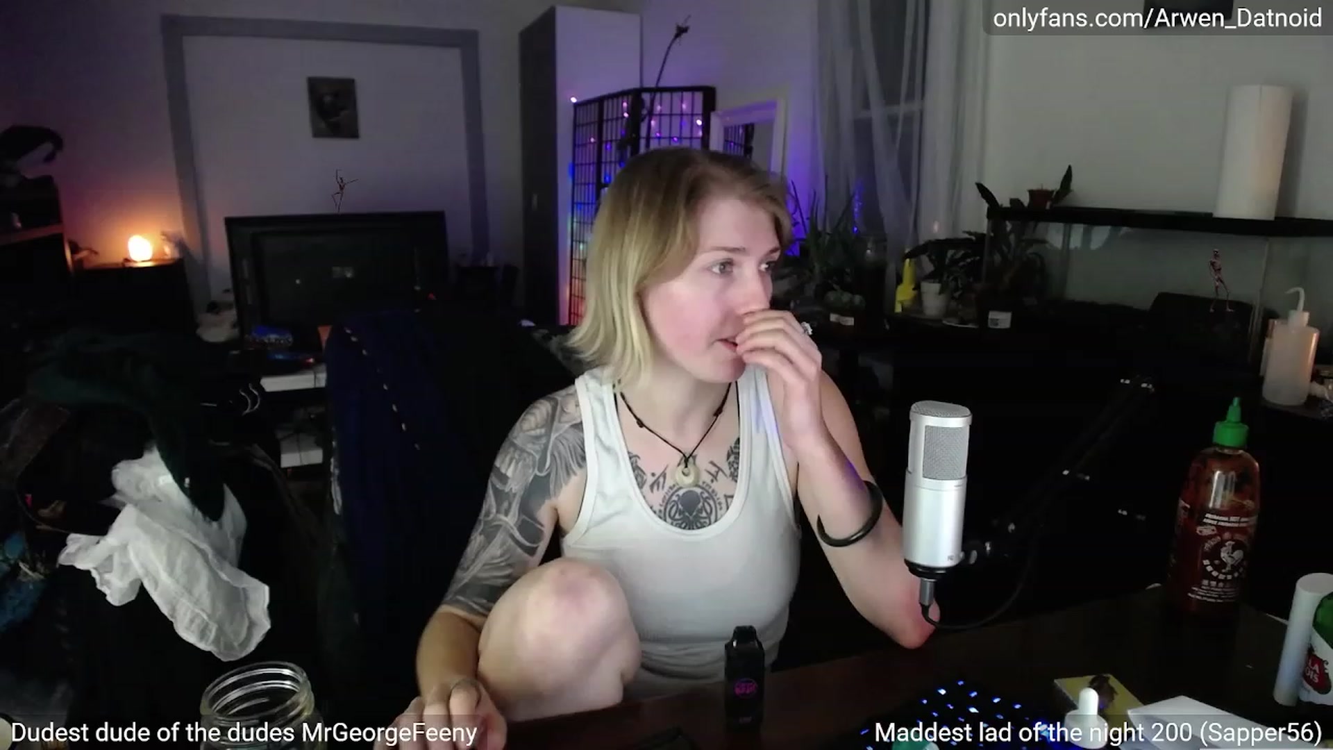 Gallery image thumbnail from Arwen_Datnoid's myfreecams stream on, 09/09/2023, 05:02 image 1 of 20