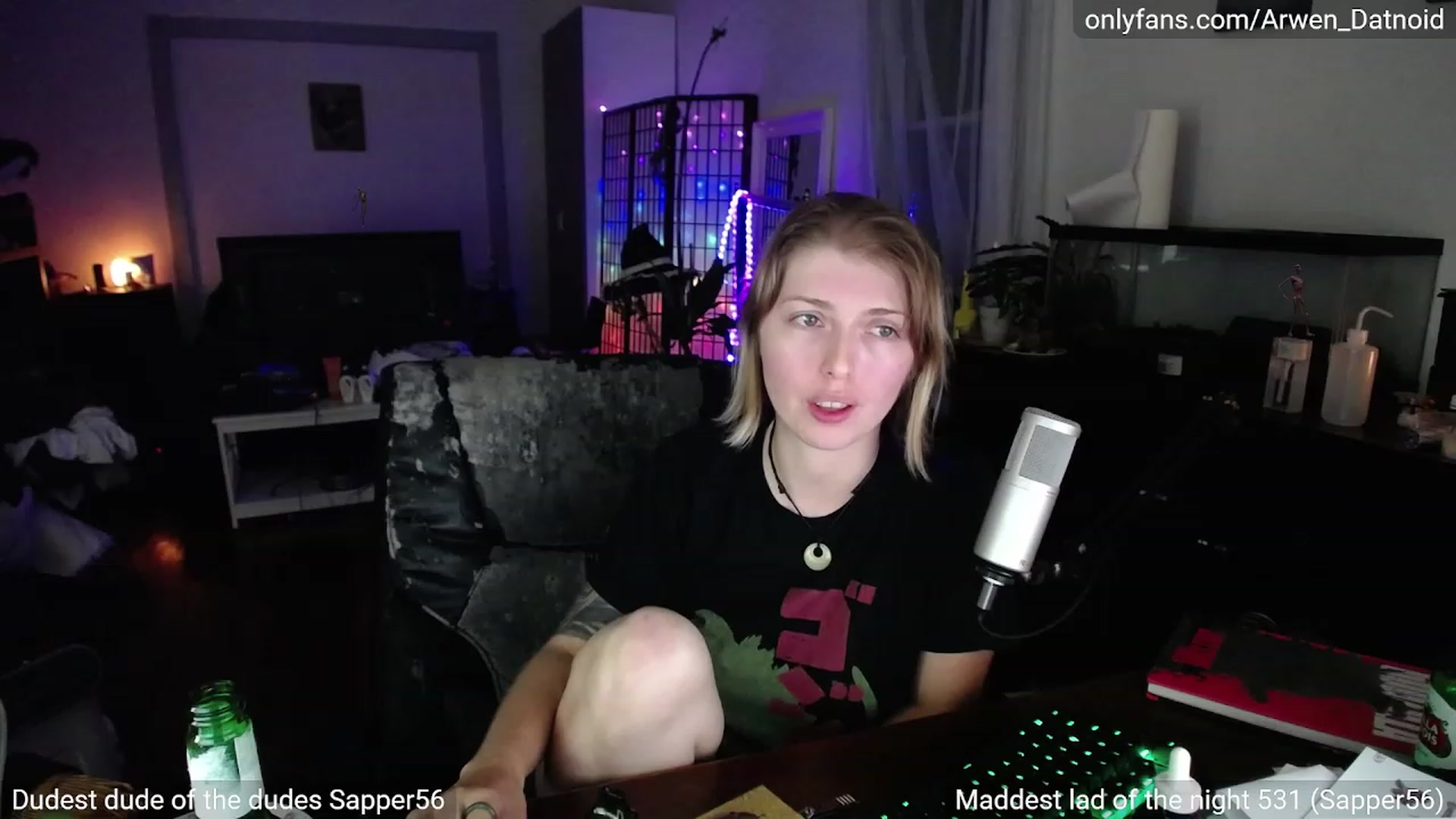 Gallery image thumbnail from Arwen_Datnoid's myfreecams stream on, 09/15/2023, 04:34 image 11 of 20
