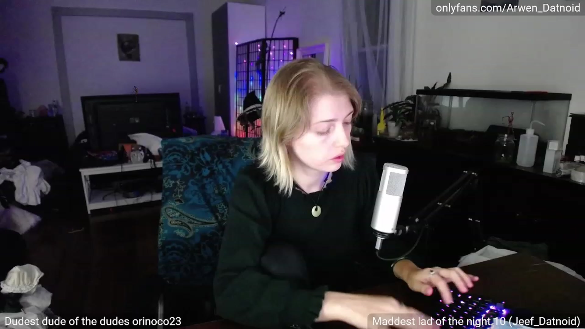 Gallery image thumbnail from Arwen_Datnoid's myfreecams stream on, 09/24/2023, 02:08 image 3 of 20