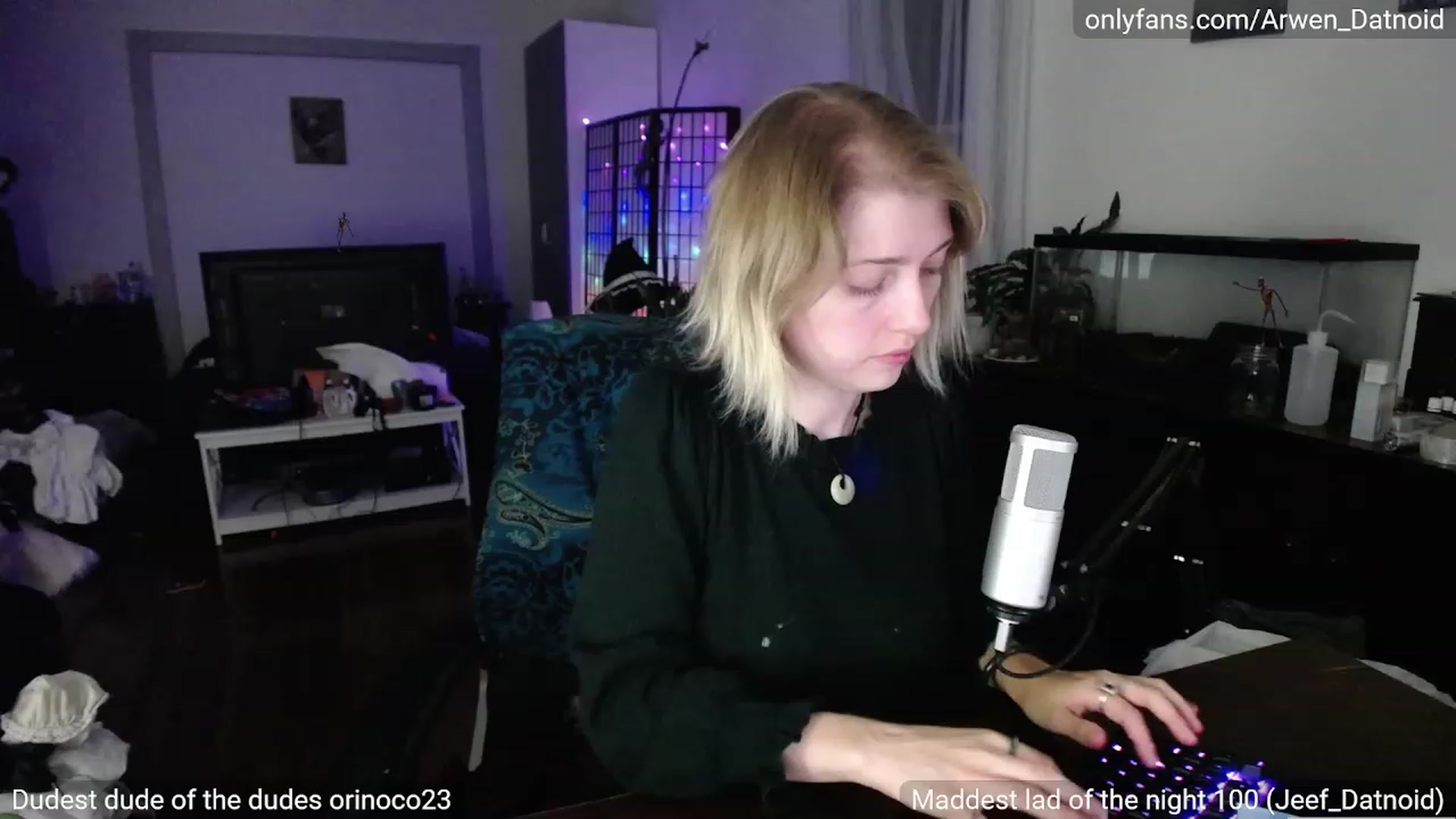 Gallery image thumbnail from Arwen_Datnoid's myfreecams stream on, 09/24/2023, 02:08 image 14 of 20
