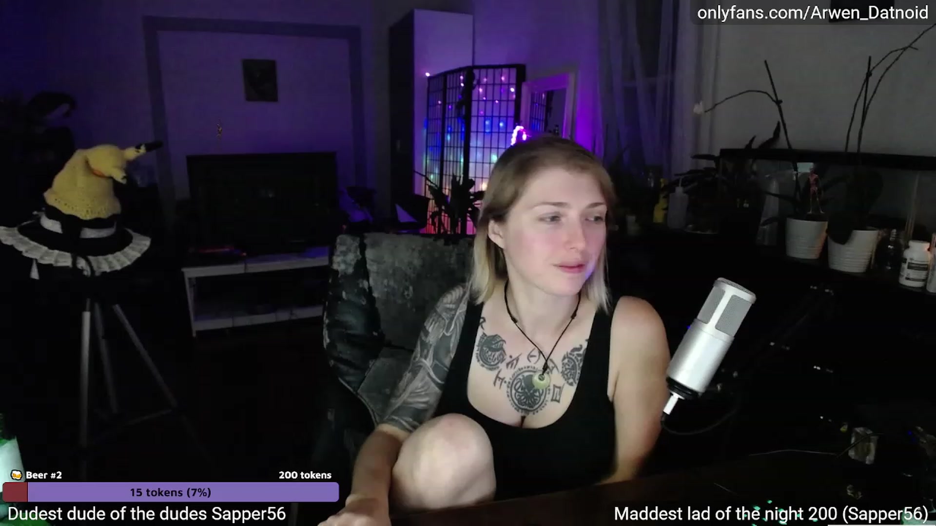 Gallery image thumbnail from Arwen_Datnoid's myfreecams stream on, 10/07/2023, 03:21 image 4 of 20