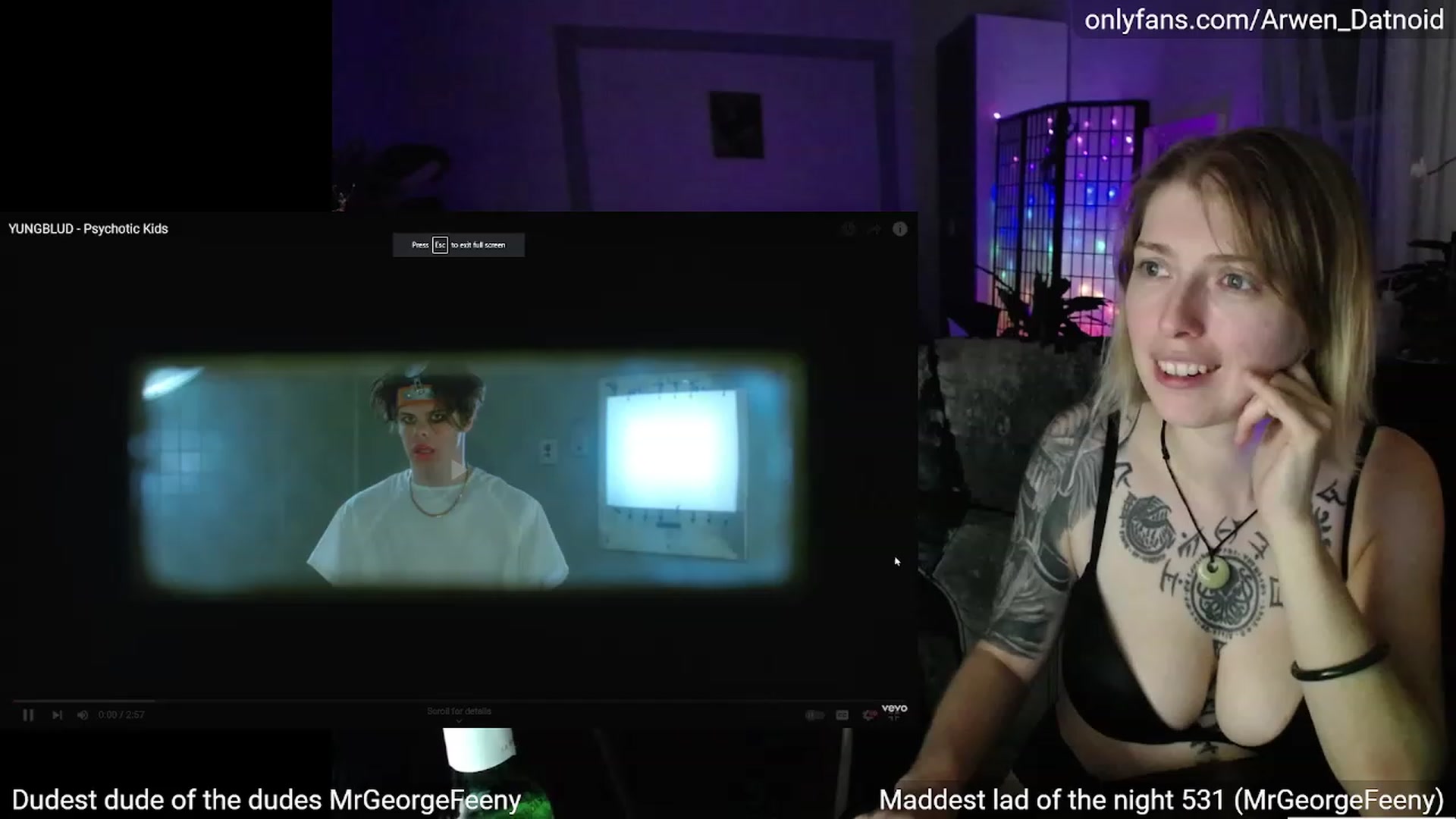 Gallery image thumbnail from Arwen_Datnoid's myfreecams stream on, 10/07/2023, 04:31 image 13 of 20