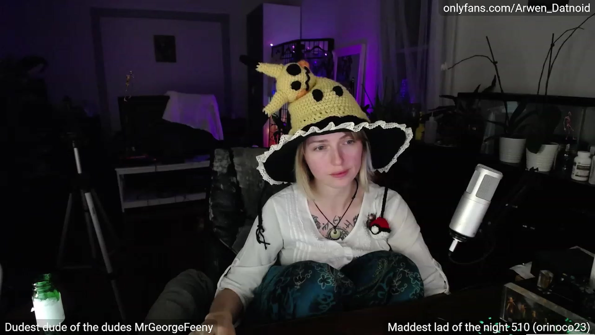 Gallery image thumbnail from Arwen_Datnoid's myfreecams stream on, 10/08/2023, 04:06 image 9 of 20
