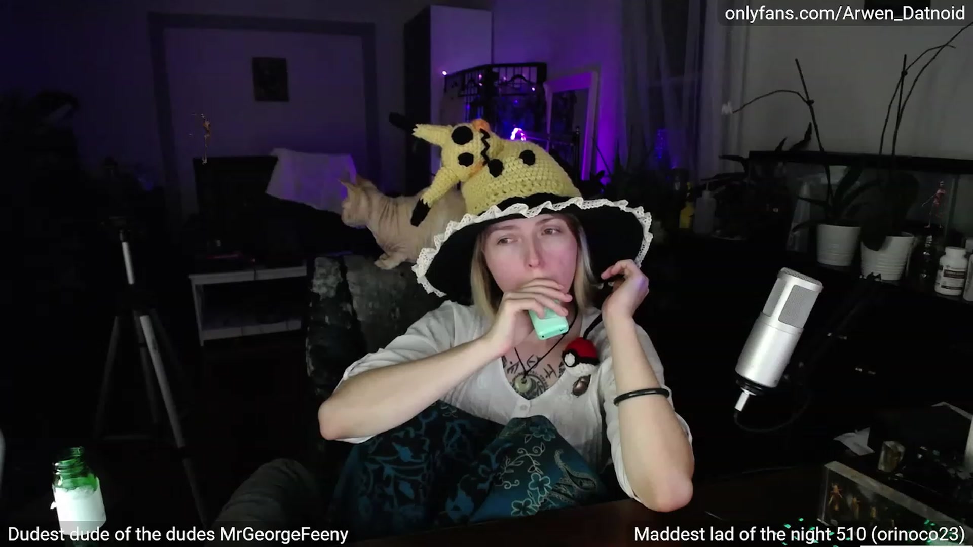 Gallery image thumbnail from Arwen_Datnoid's myfreecams stream on, 10/08/2023, 04:06 image 16 of 20
