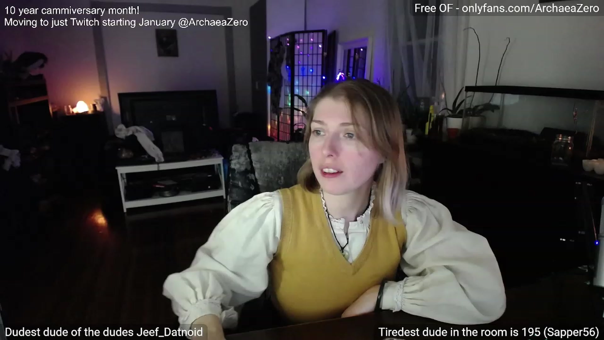 Gallery image thumbnail from Arwen_Datnoid's myfreecams stream on, 12/30/2023, 06:06 image 10 of 20