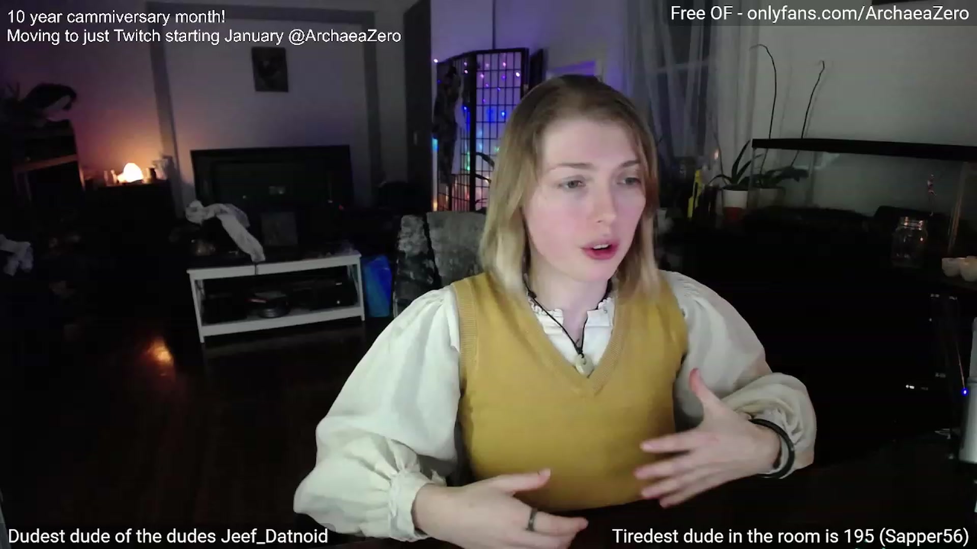 Gallery image thumbnail from Arwen_Datnoid's myfreecams stream on, 12/30/2023, 06:06 image 12 of 20