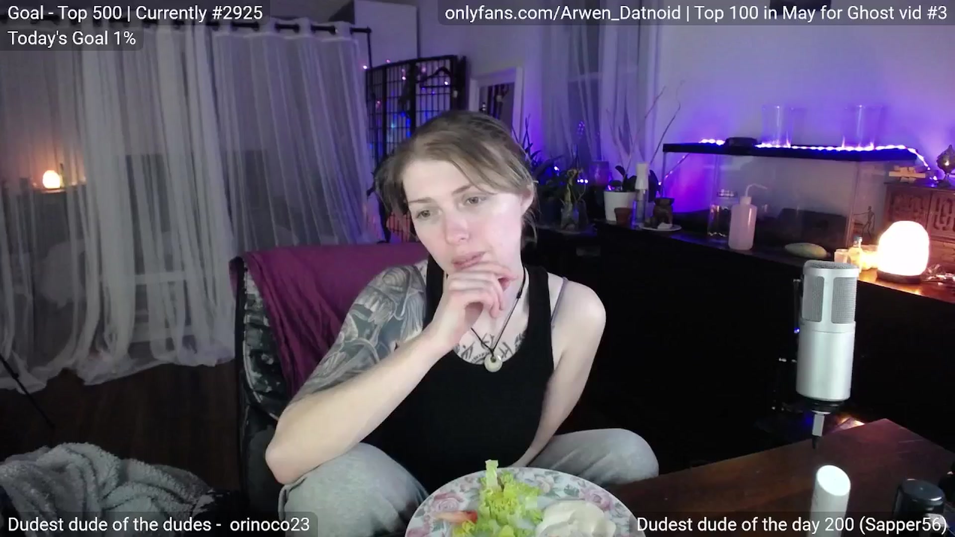 Gallery image thumbnail from Arwen_Datnoid's myfreecams stream on, 02/23/2025, 05:18 image 6 of 20