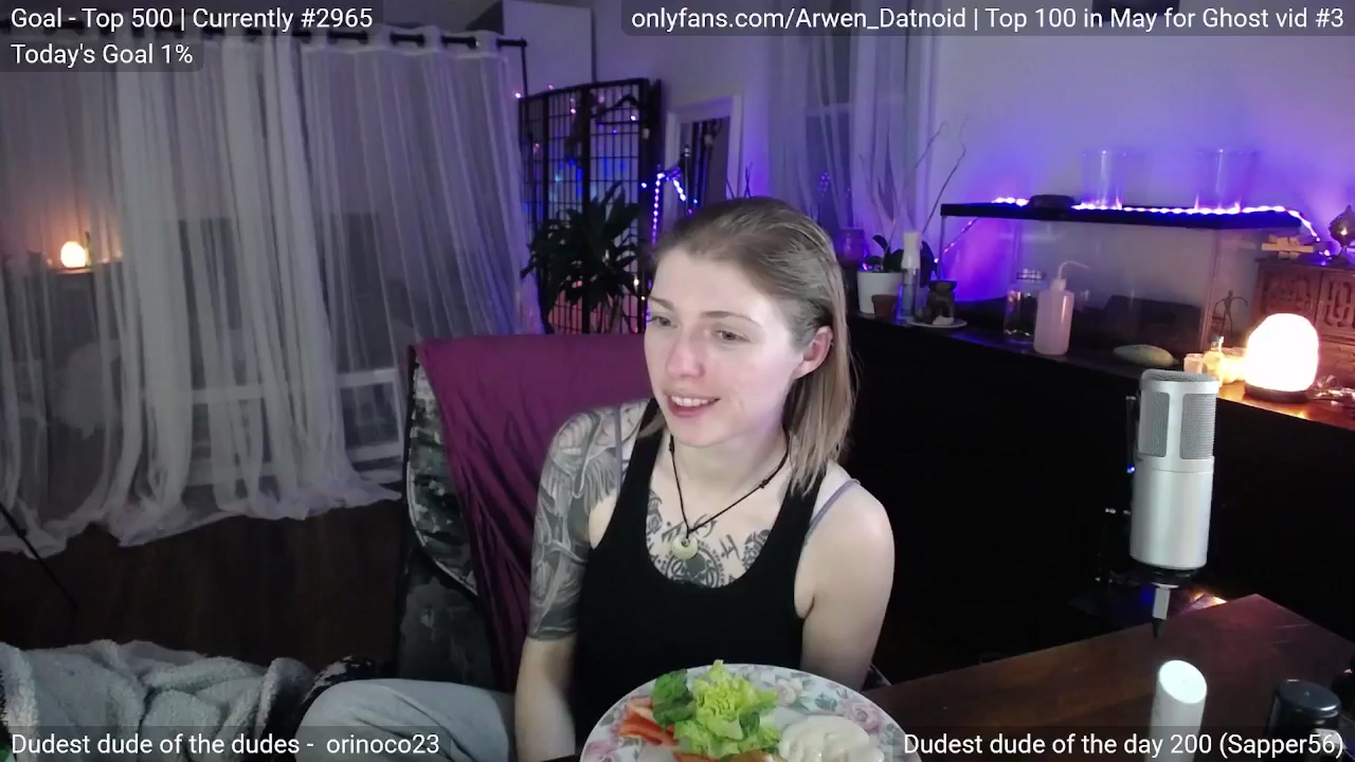 Gallery image thumbnail from Arwen_Datnoid's myfreecams stream on, 02/23/2025, 05:18 image 1 of 20