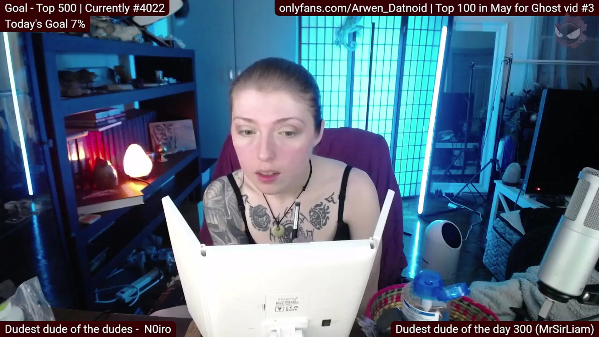 Gallery image thumbnail from Arwen_Datnoid's myfreecams stream on, 04/26/2025, 05:25 image 2 of 20