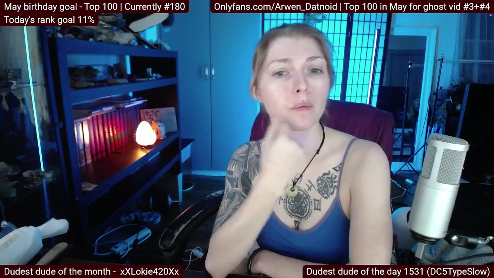 Gallery image thumbnail from Arwen_Datnoid's myfreecams stream on, 05/05/2025, 03:55 image 20 of 20