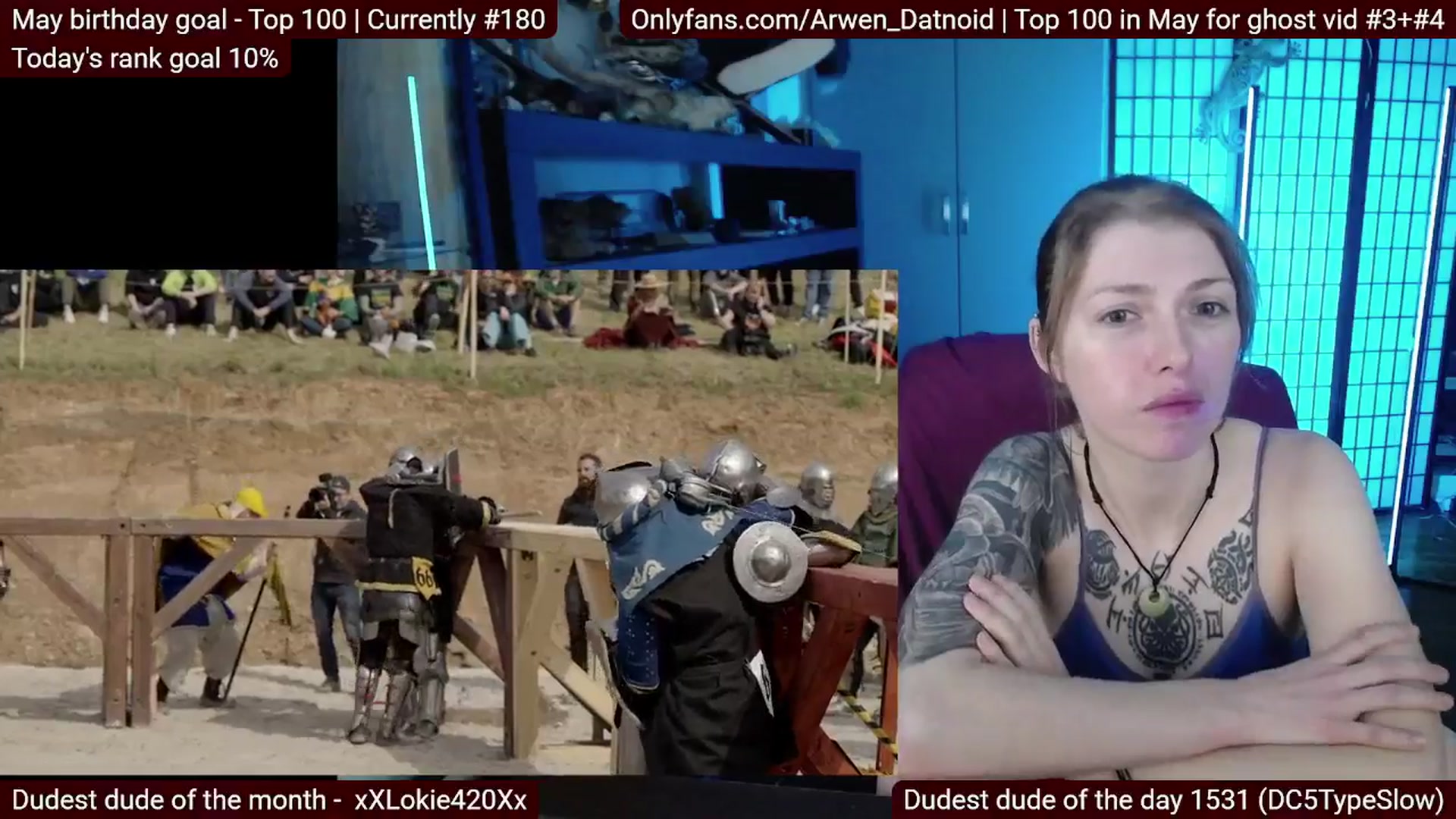 Gallery image thumbnail from Arwen_Datnoid's myfreecams stream on, 05/05/2025, 03:55 image 10 of 20