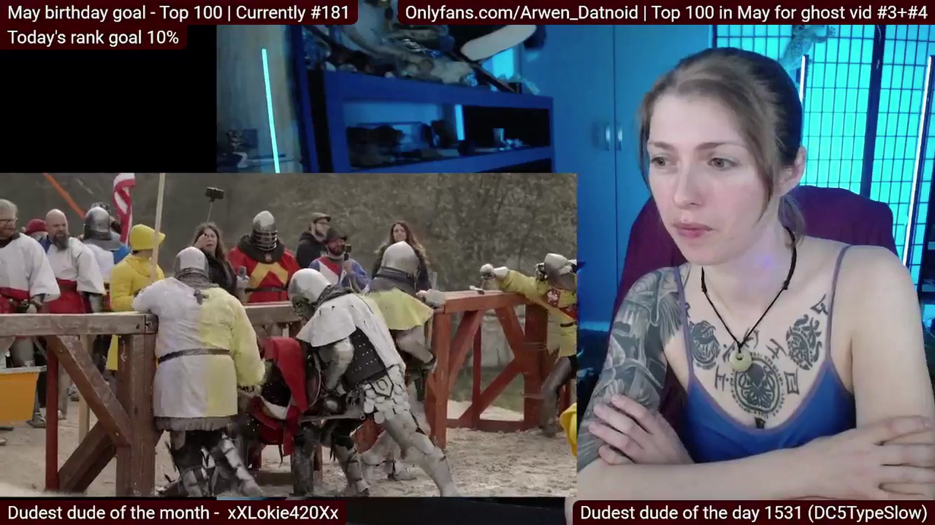 Gallery image thumbnail from Arwen_Datnoid's myfreecams stream on, 05/05/2025, 03:55 image 12 of 20