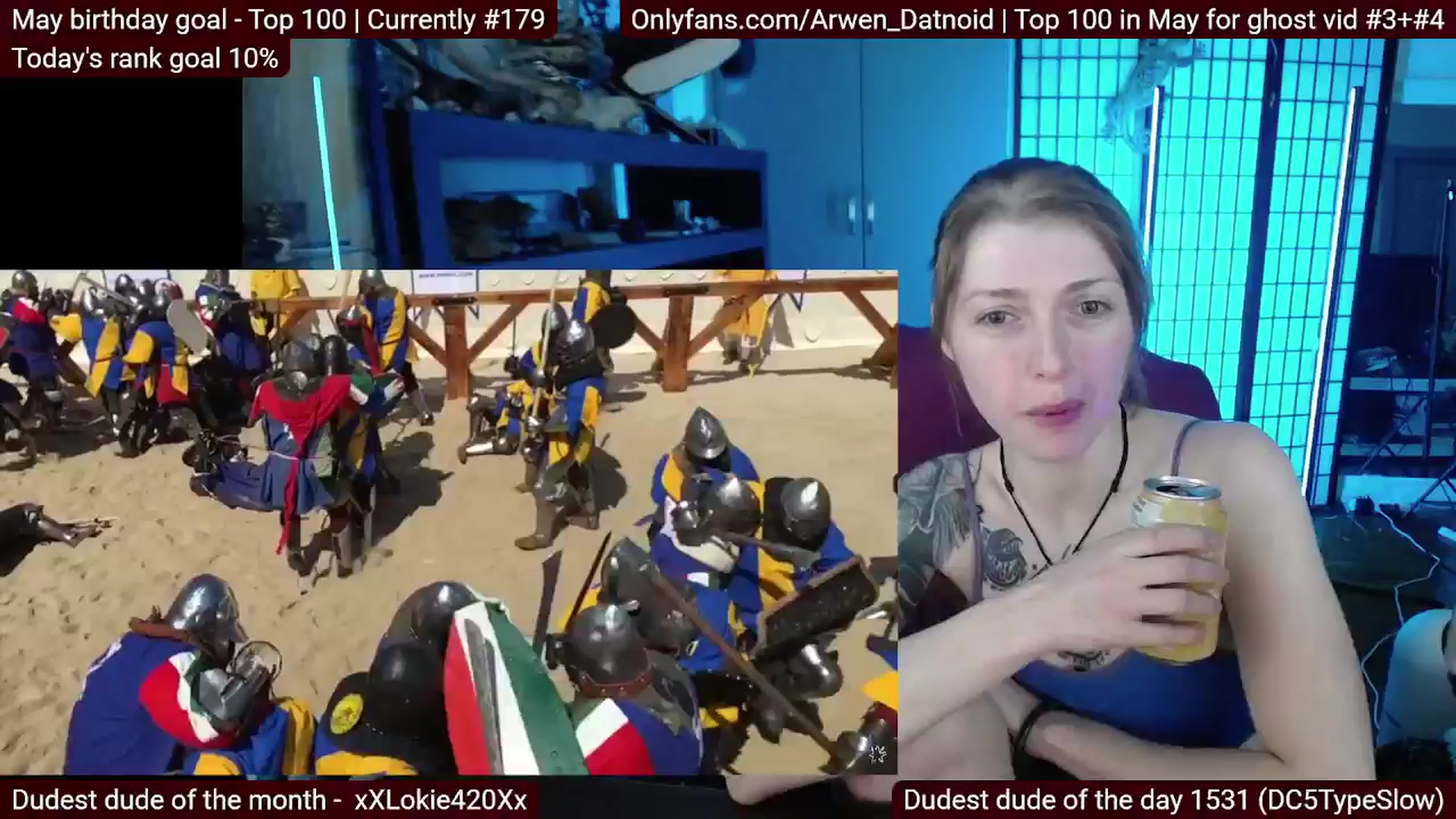 Gallery image thumbnail from Arwen_Datnoid's myfreecams stream on, 05/05/2025, 03:55 image 5 of 20