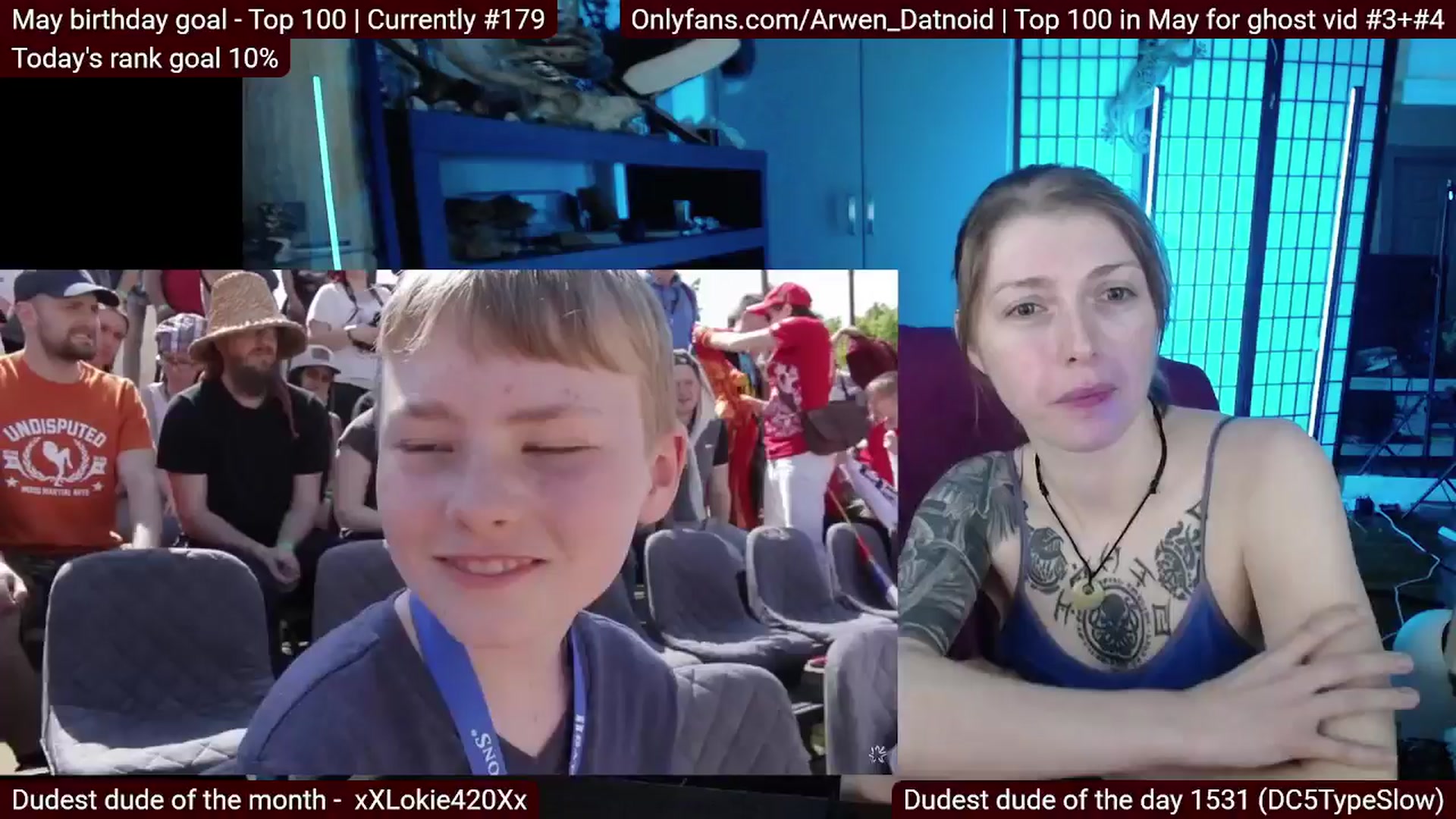 Gallery image thumbnail from Arwen_Datnoid's myfreecams stream on, 05/05/2025, 03:55 image 6 of 20