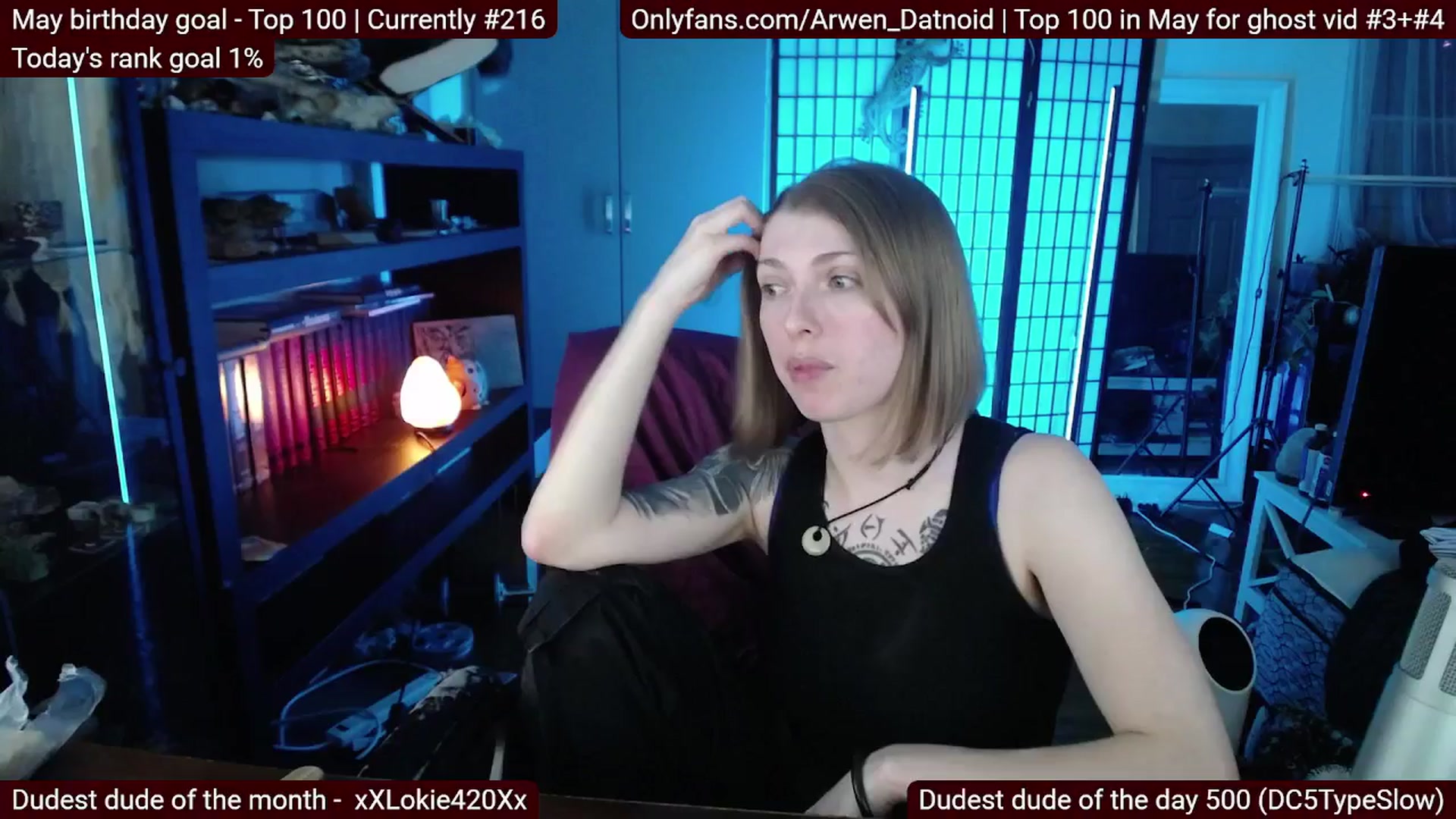 Gallery image thumbnail from Arwen_Datnoid's myfreecams stream on, 05/06/2025, 03:23 image 19 of 20