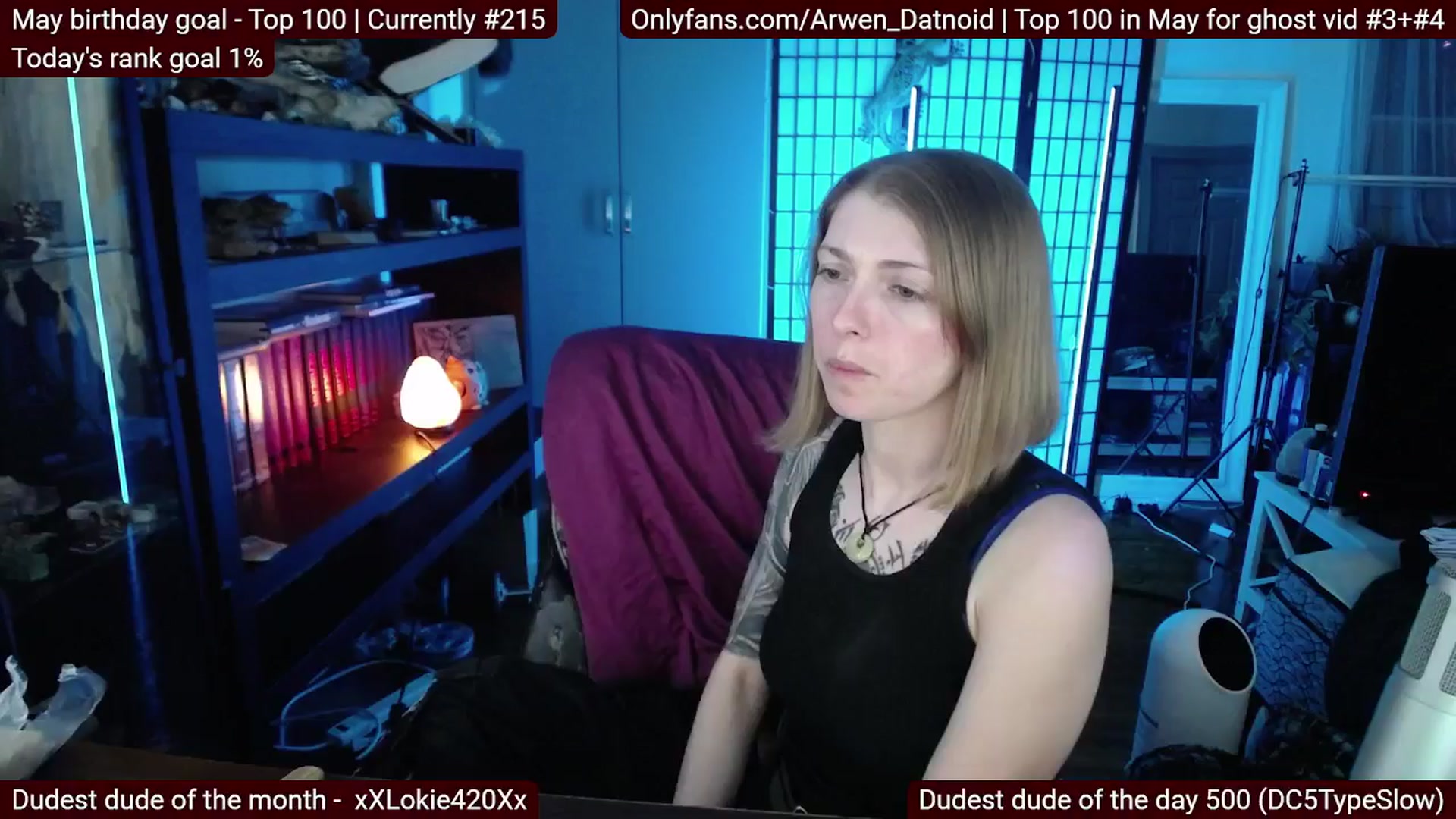 Gallery image thumbnail from Arwen_Datnoid's myfreecams stream on, 05/06/2025, 03:23 image 11 of 20