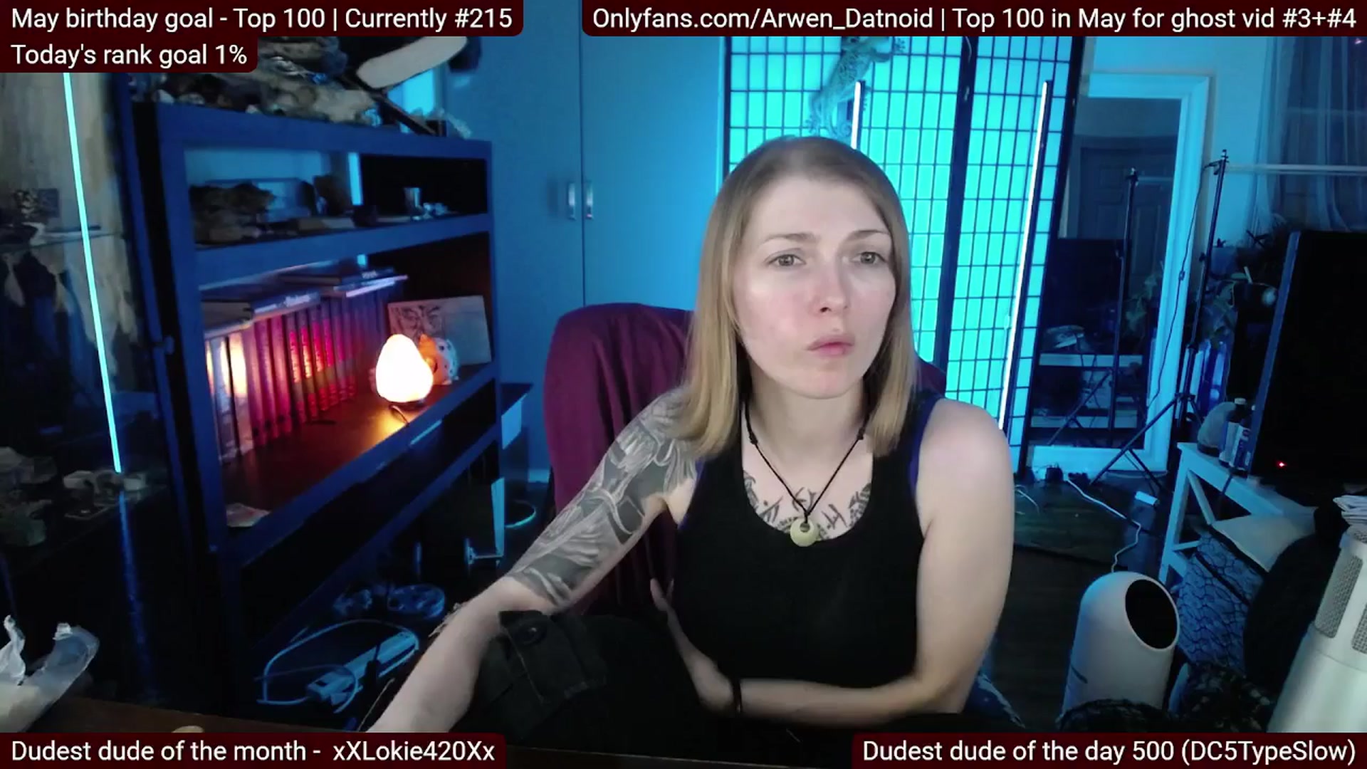 Gallery image thumbnail from Arwen_Datnoid's myfreecams stream on, 05/06/2025, 03:23 image 4 of 20