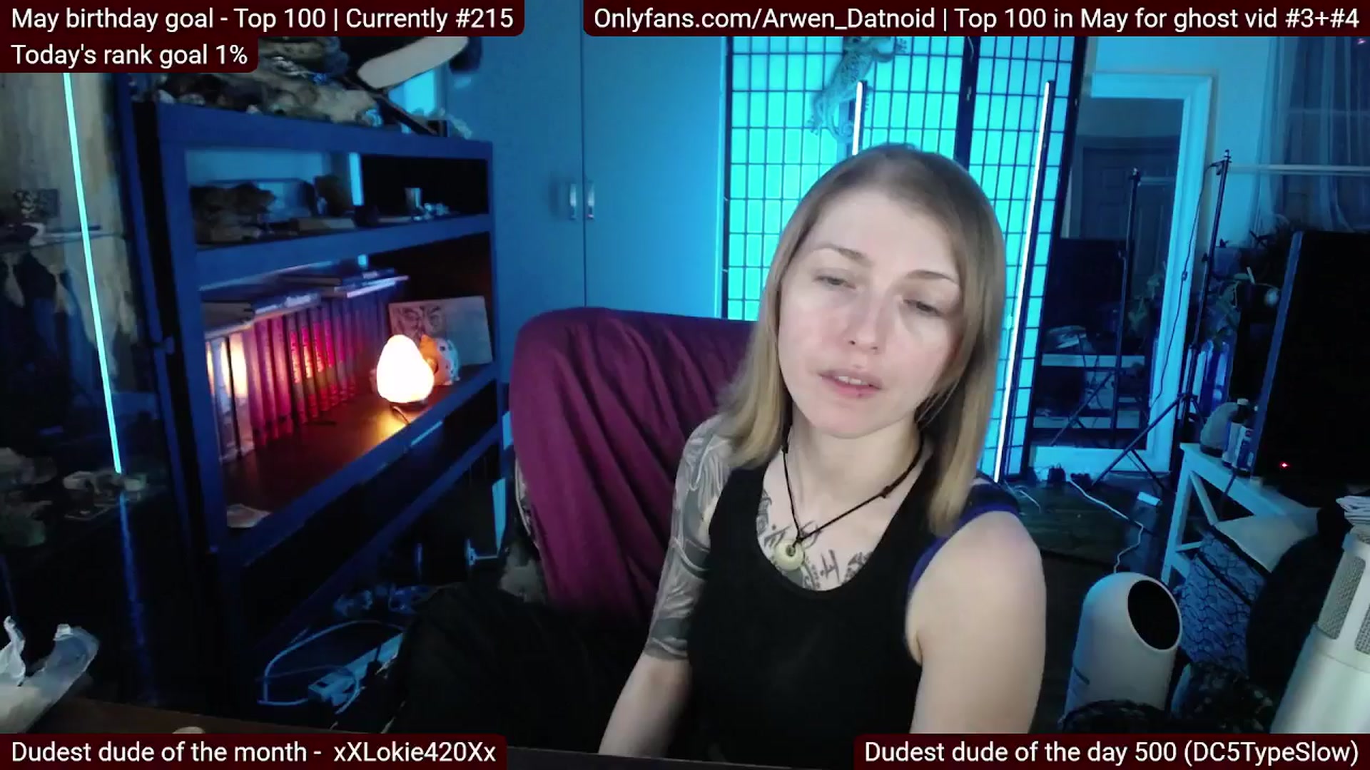 Gallery image thumbnail from Arwen_Datnoid's myfreecams stream on, 05/06/2025, 03:23 image 5 of 20