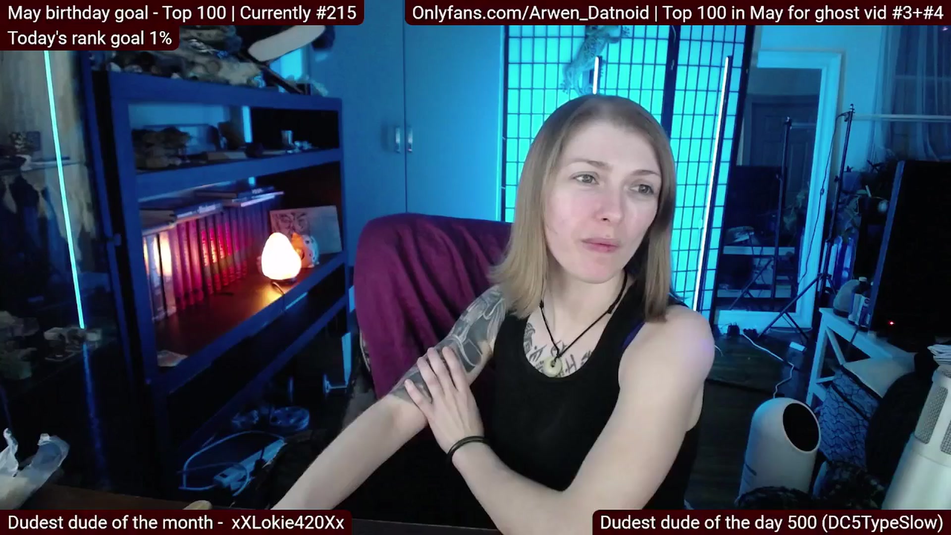 Gallery image thumbnail from Arwen_Datnoid's myfreecams stream on, 05/06/2025, 03:23 image 10 of 20