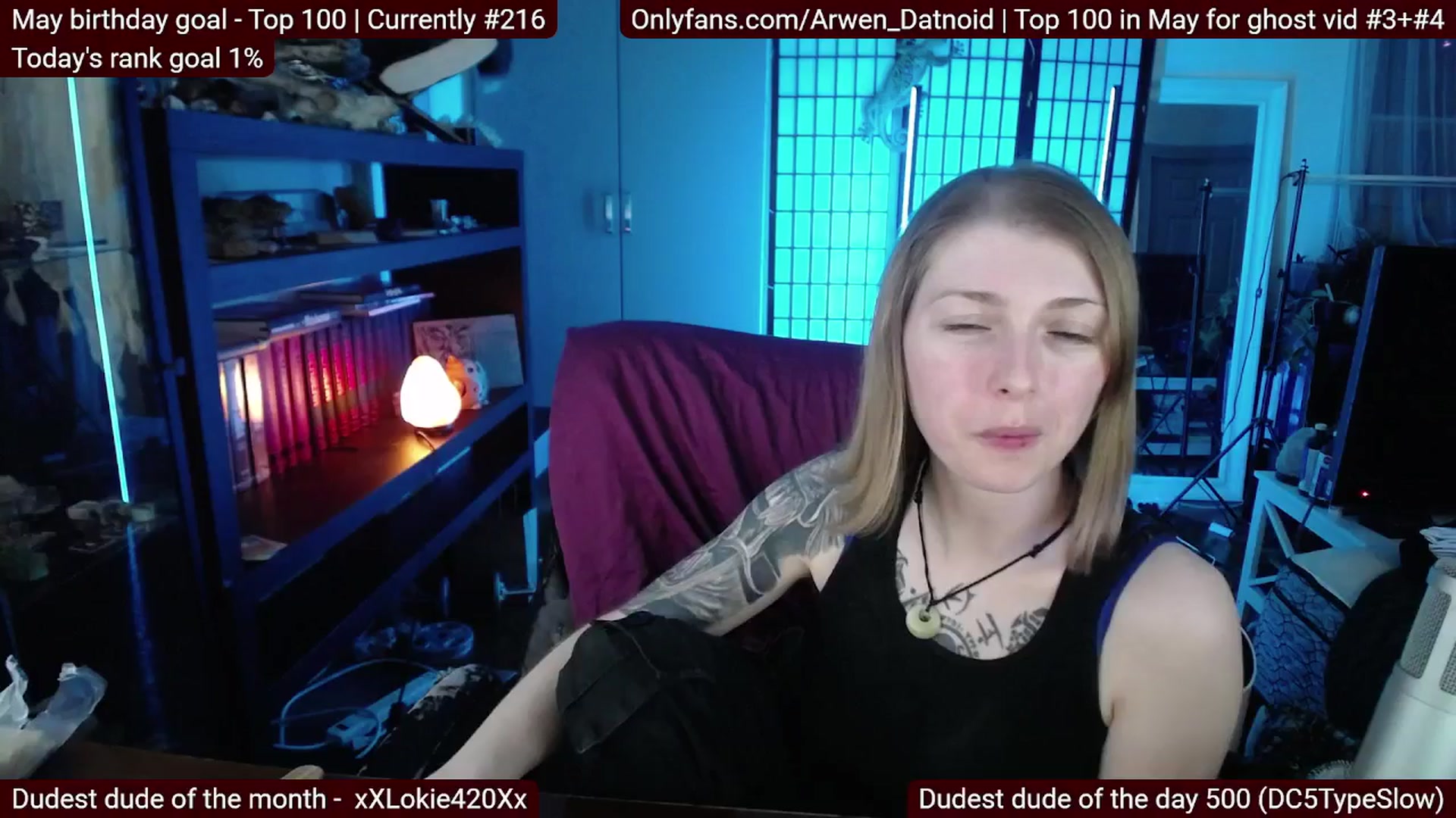 Gallery image thumbnail from Arwen_Datnoid's myfreecams stream on, 05/06/2025, 03:23 image 20 of 20