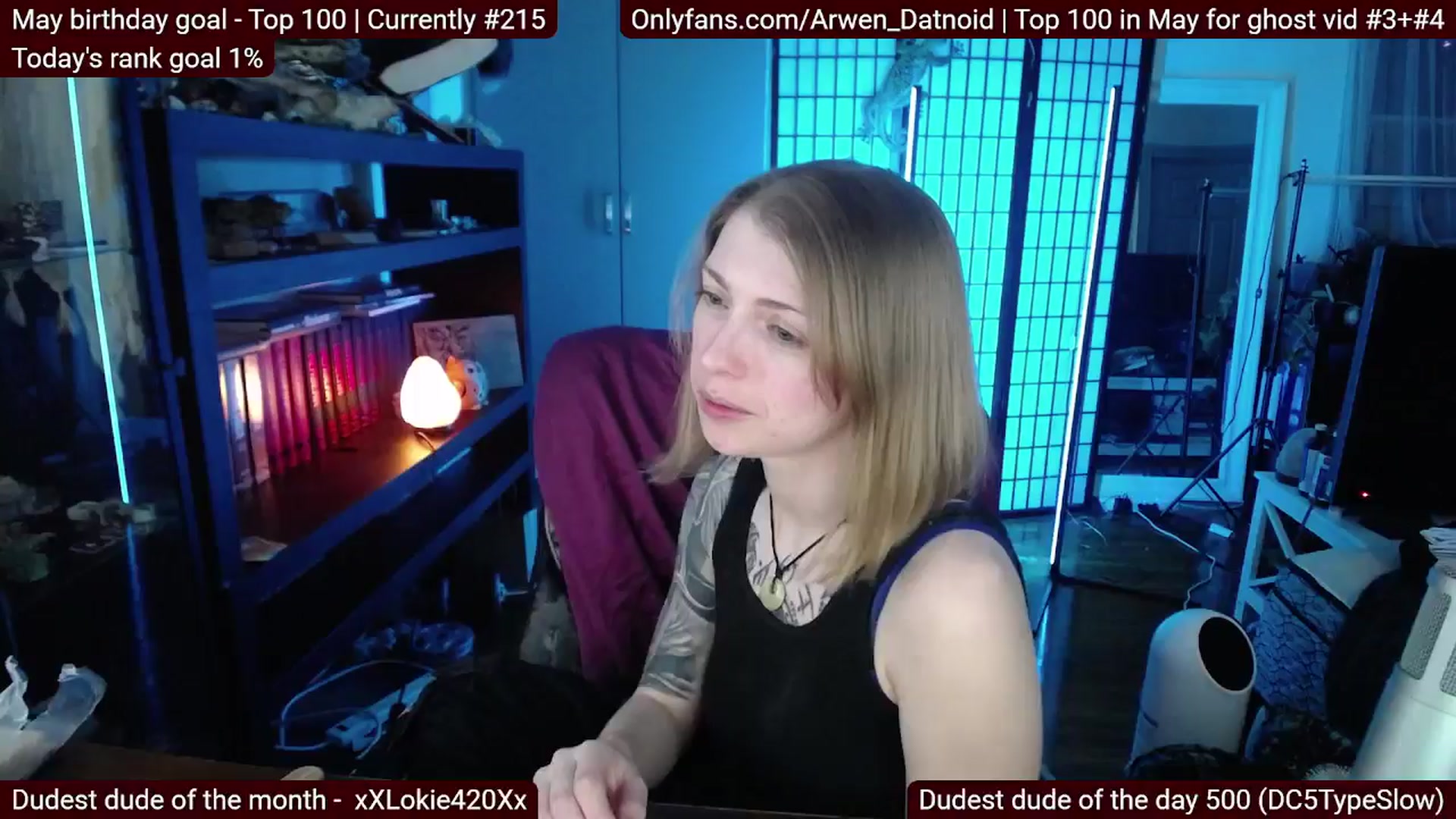 Gallery image thumbnail from Arwen_Datnoid's myfreecams stream on, 05/06/2025, 03:23 image 12 of 20