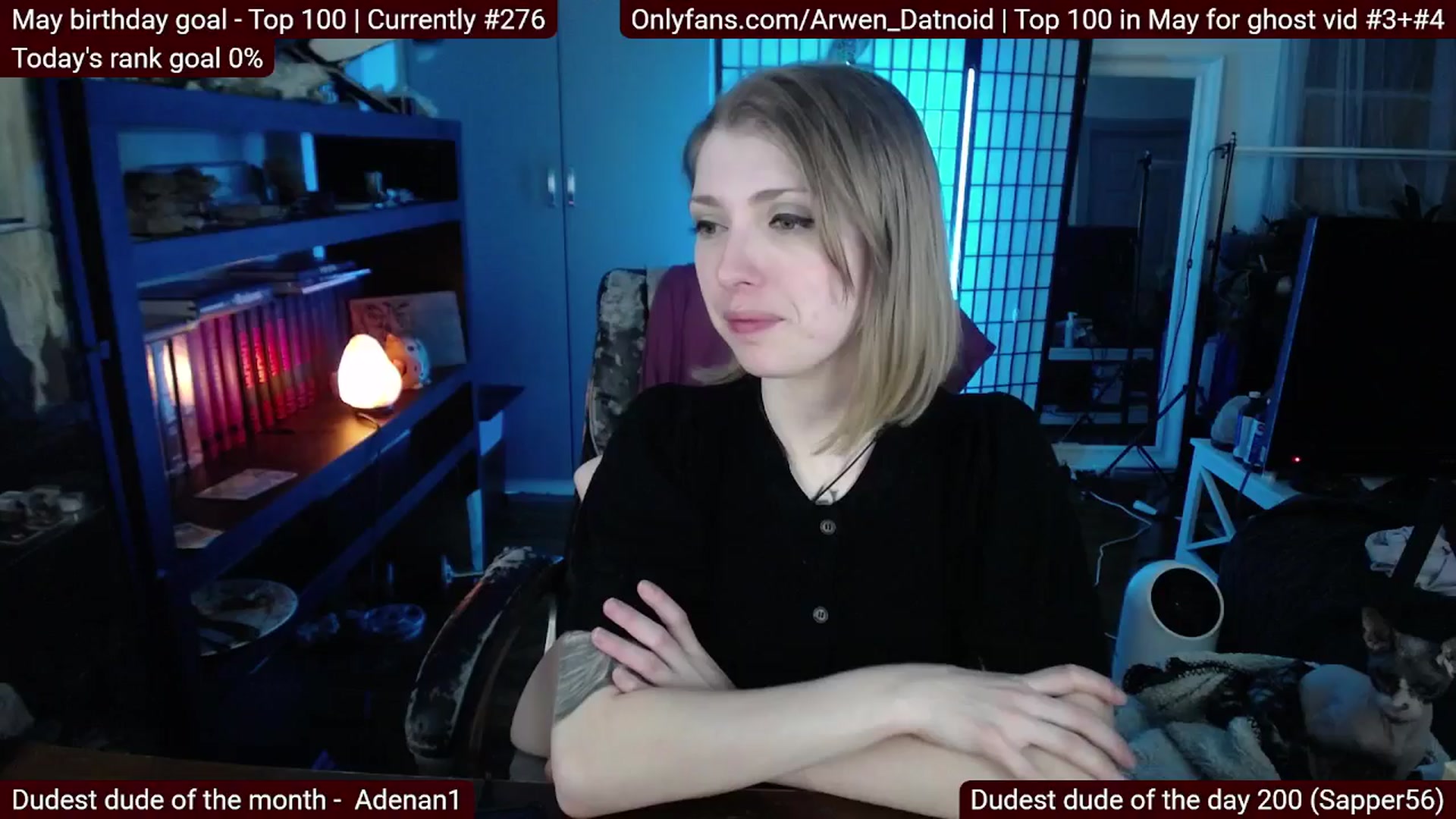 Gallery image thumbnail from Arwen_Datnoid's myfreecams stream on, 05/11/2025, 01:43 image 16 of 20
