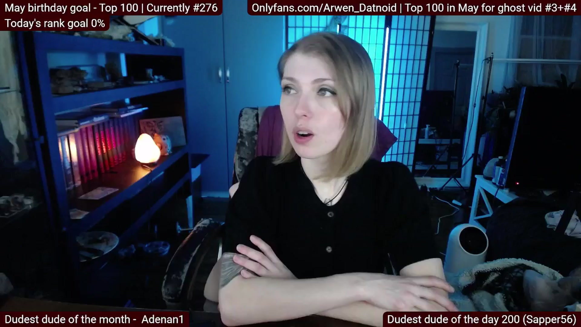 Gallery image thumbnail from Arwen_Datnoid's myfreecams stream on, 05/11/2025, 01:43 image 14 of 20