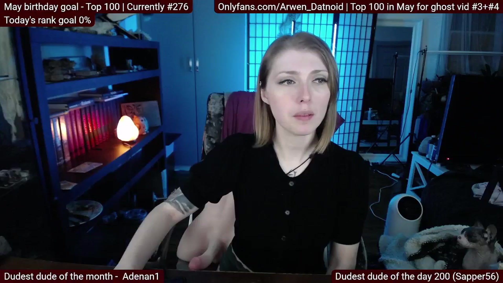 Gallery image thumbnail from Arwen_Datnoid's myfreecams stream on, 05/11/2025, 01:43 image 13 of 20