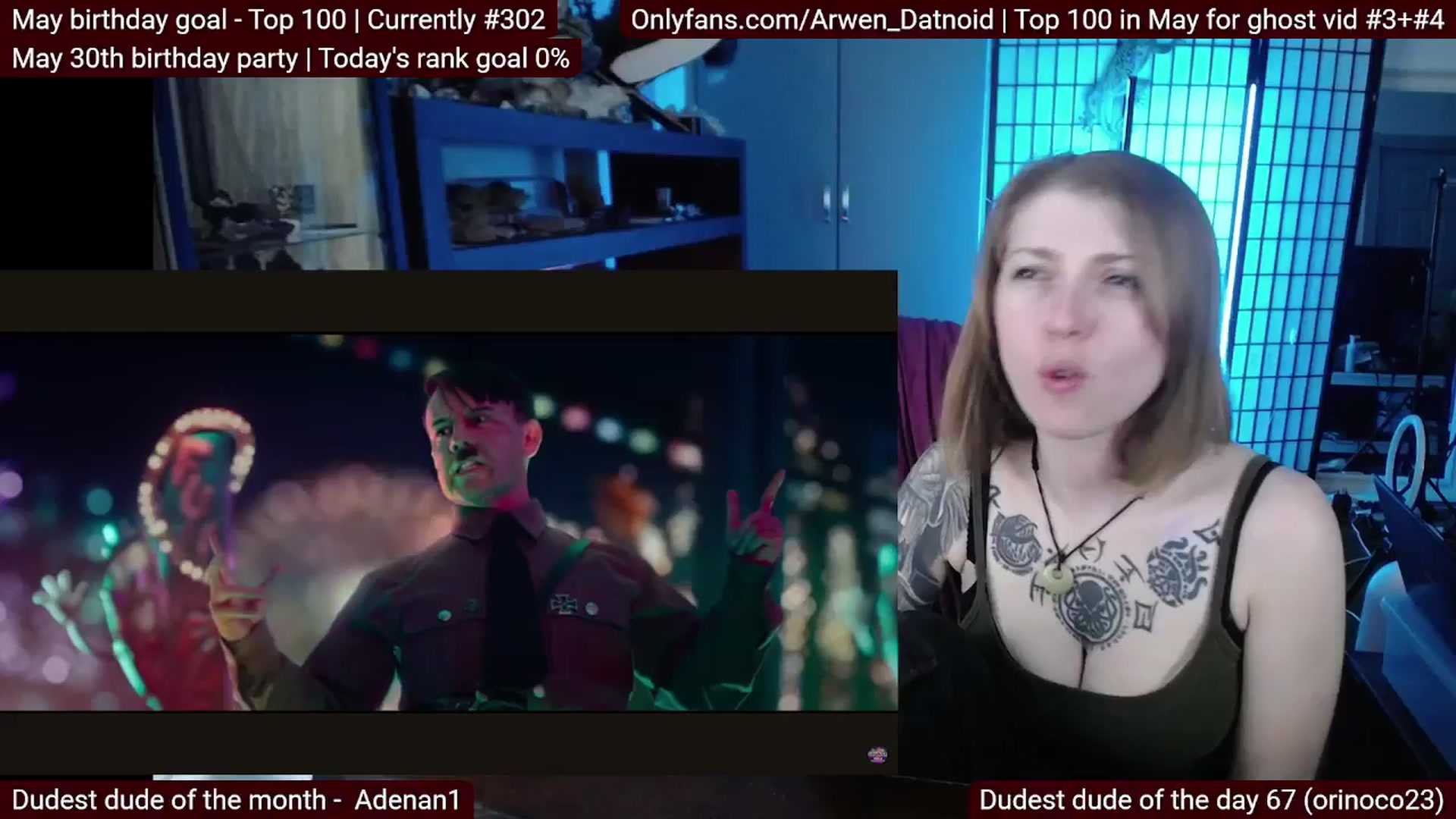 Gallery image thumbnail from Arwen_Datnoid's myfreecams stream on, 05/12/2025, 04:25 image 4 of 20