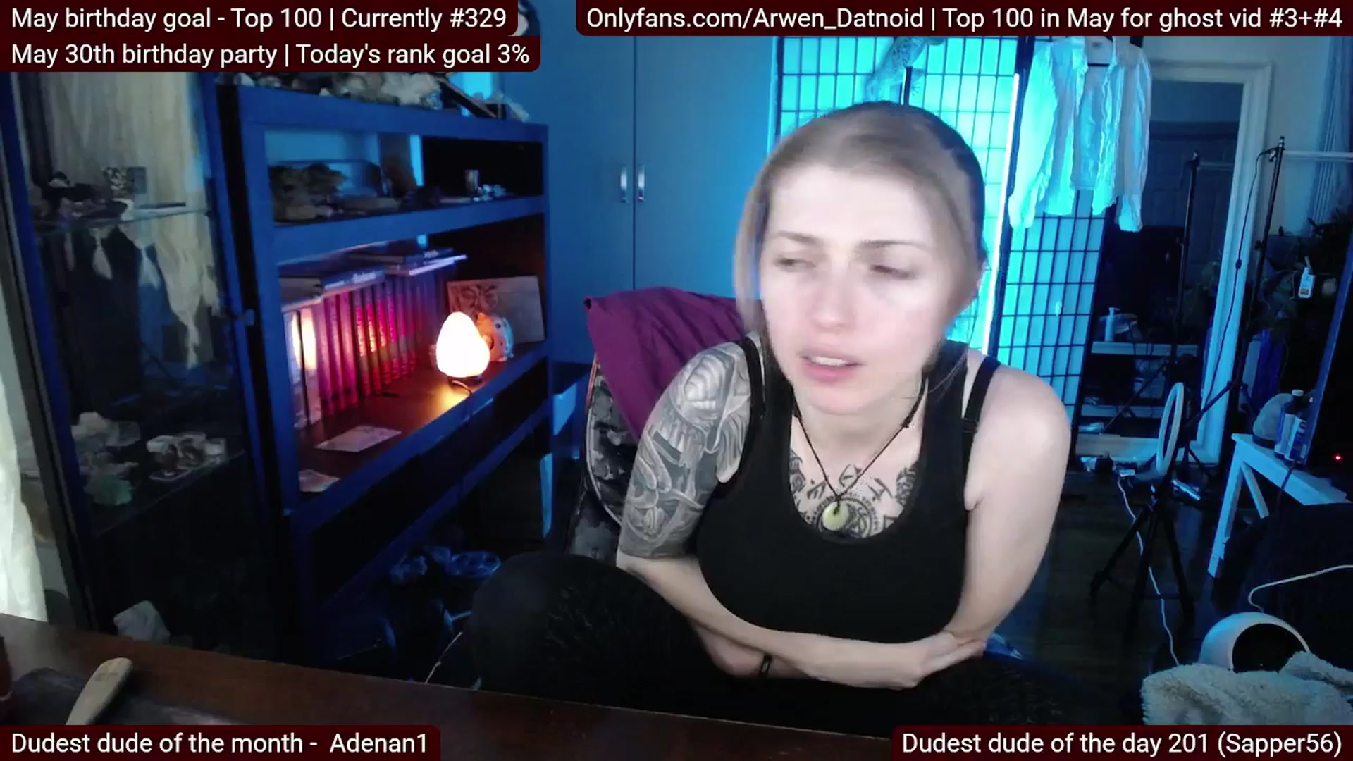 Gallery image thumbnail from Arwen_Datnoid's myfreecams stream on, 05/13/2025, 03:05 image 16 of 20