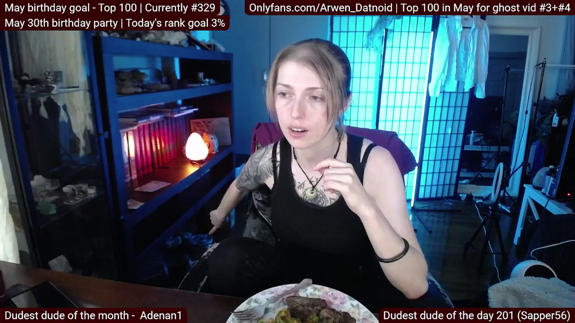Gallery image thumbnail from Arwen_Datnoid's myfreecams stream on, 05/13/2025, 03:05 image 5 of 20