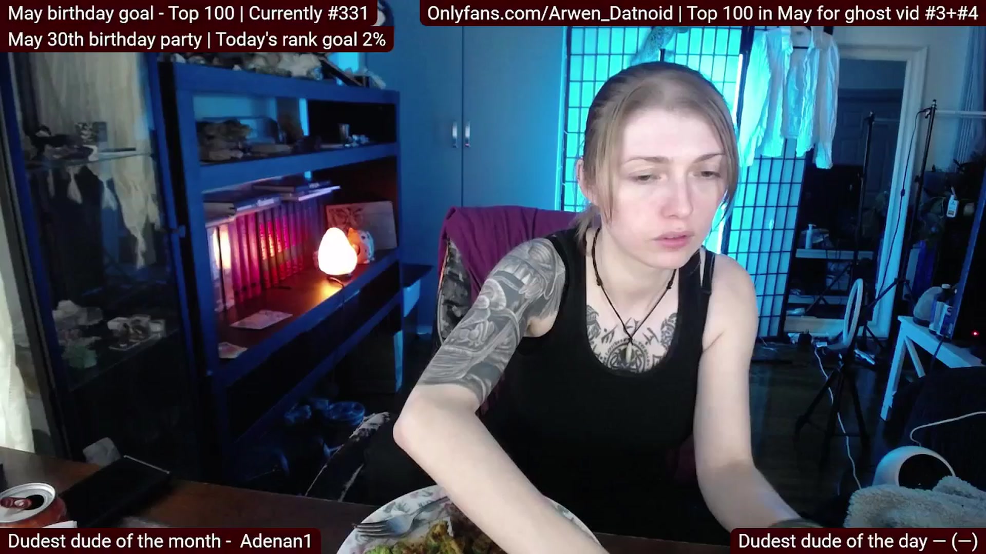 Gallery image thumbnail from Arwen_Datnoid's myfreecams stream on, 05/13/2025, 03:05 image 4 of 20
