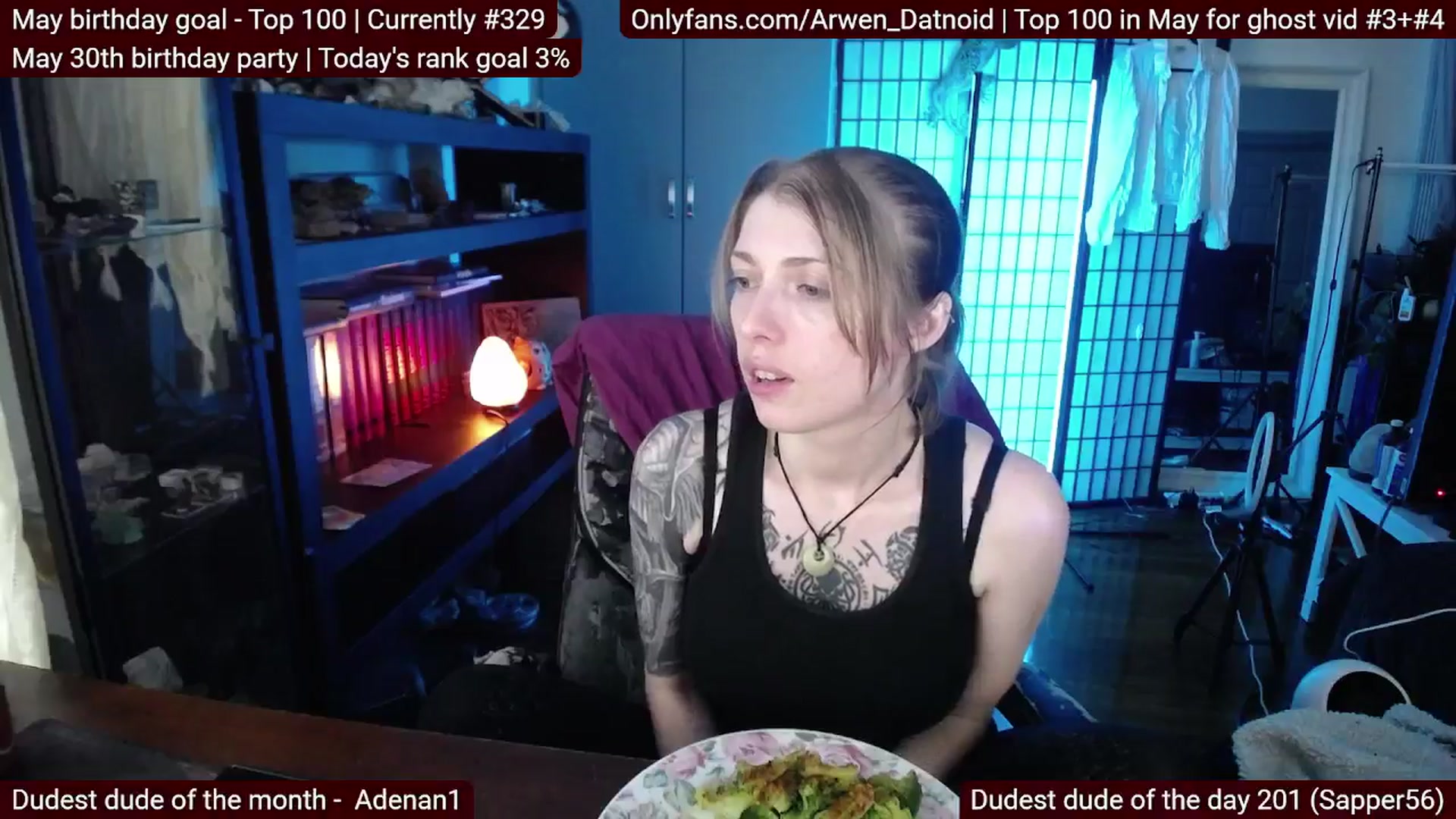 Gallery image thumbnail from Arwen_Datnoid's myfreecams stream on, 05/13/2025, 03:05 image 7 of 20