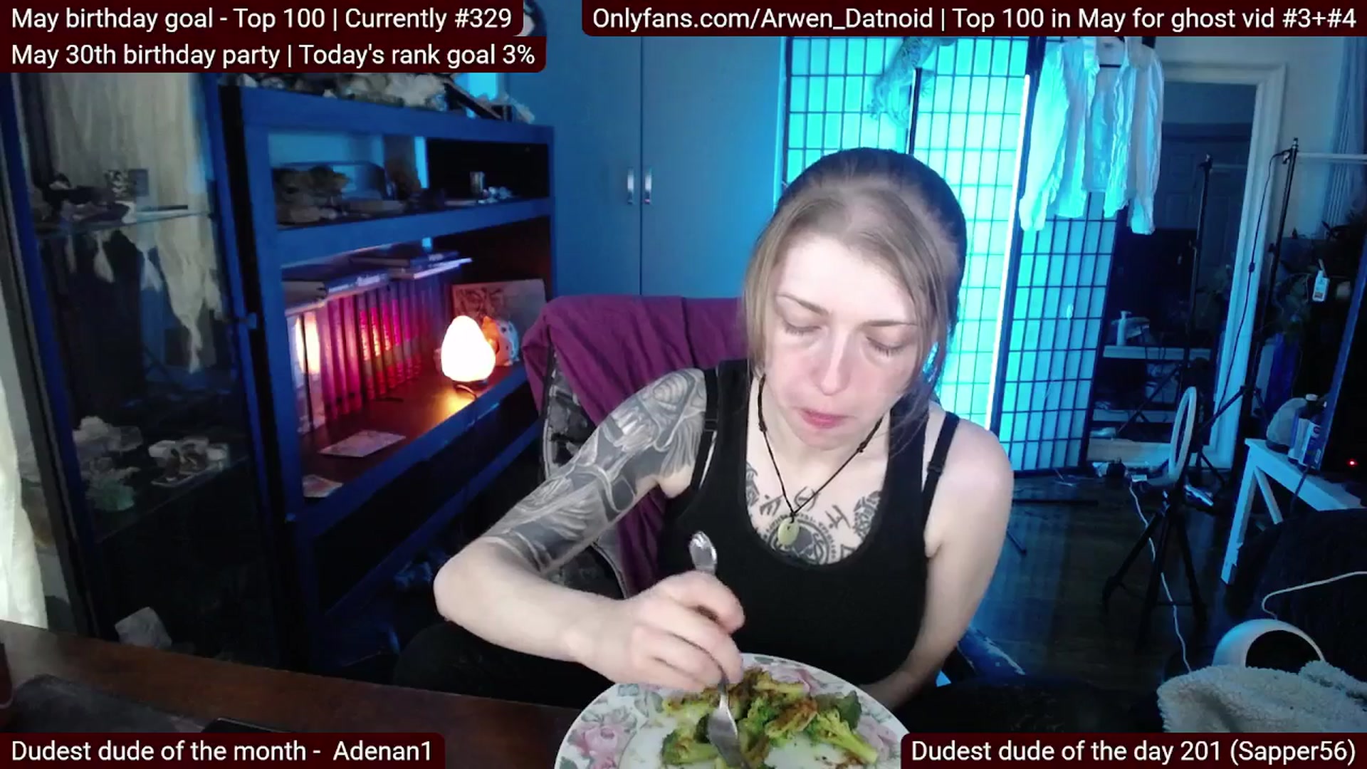 Gallery image thumbnail from Arwen_Datnoid's myfreecams stream on, 05/13/2025, 03:05 image 6 of 20