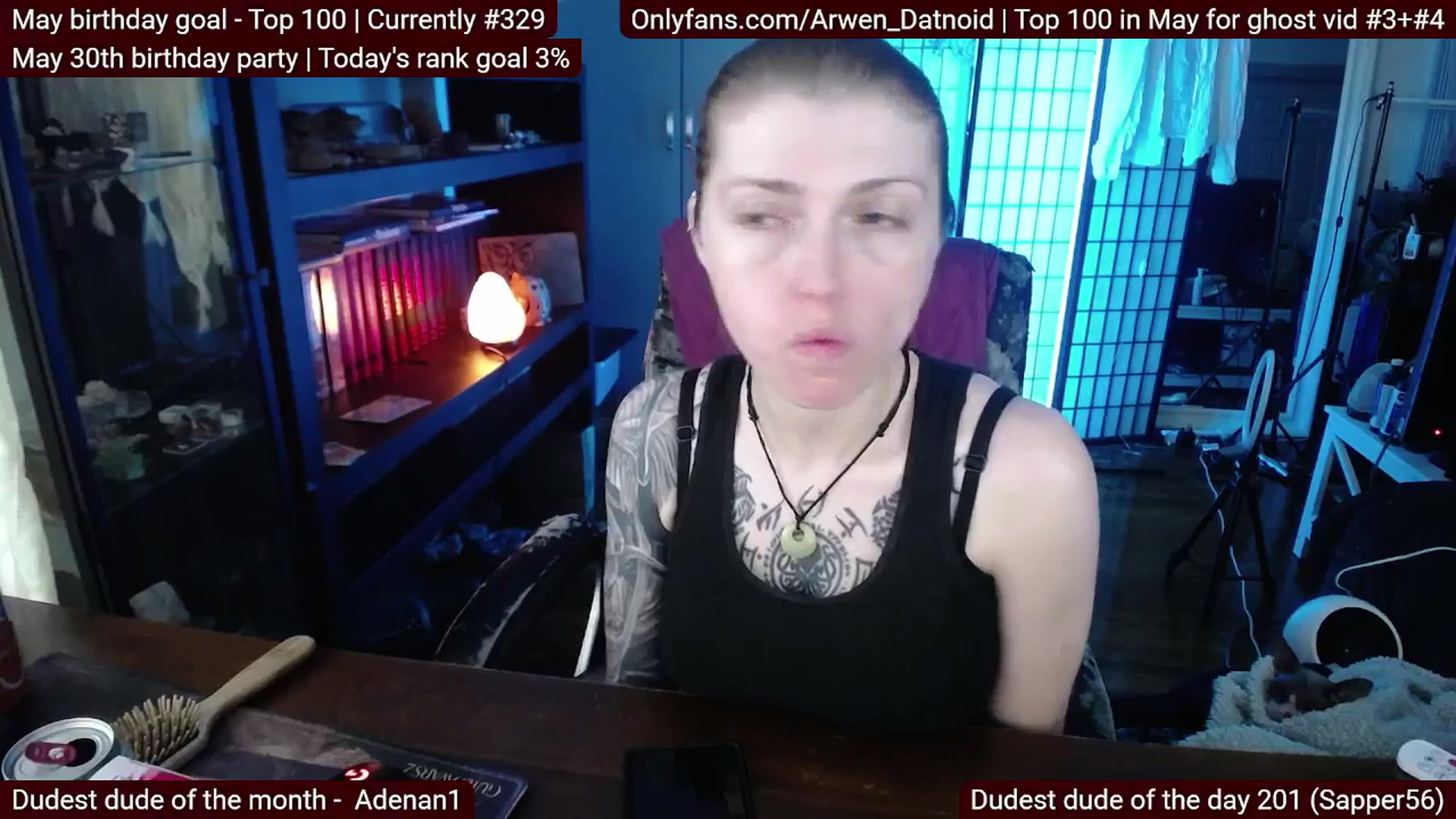 Gallery image thumbnail from Arwen_Datnoid's myfreecams stream on, 05/13/2025, 03:05 image 20 of 20
